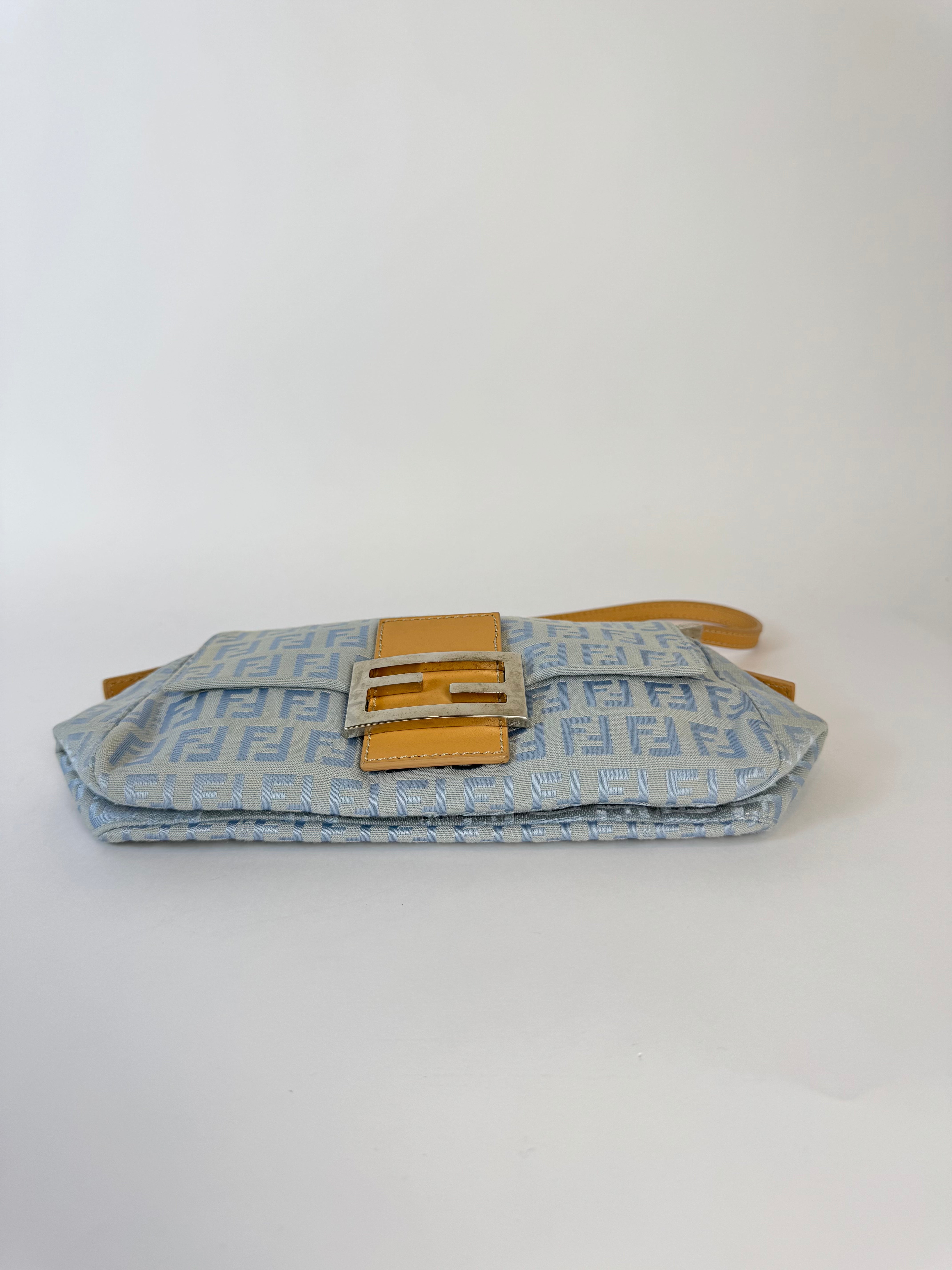 Fendi FF Zucca Canvas Mama Baguette