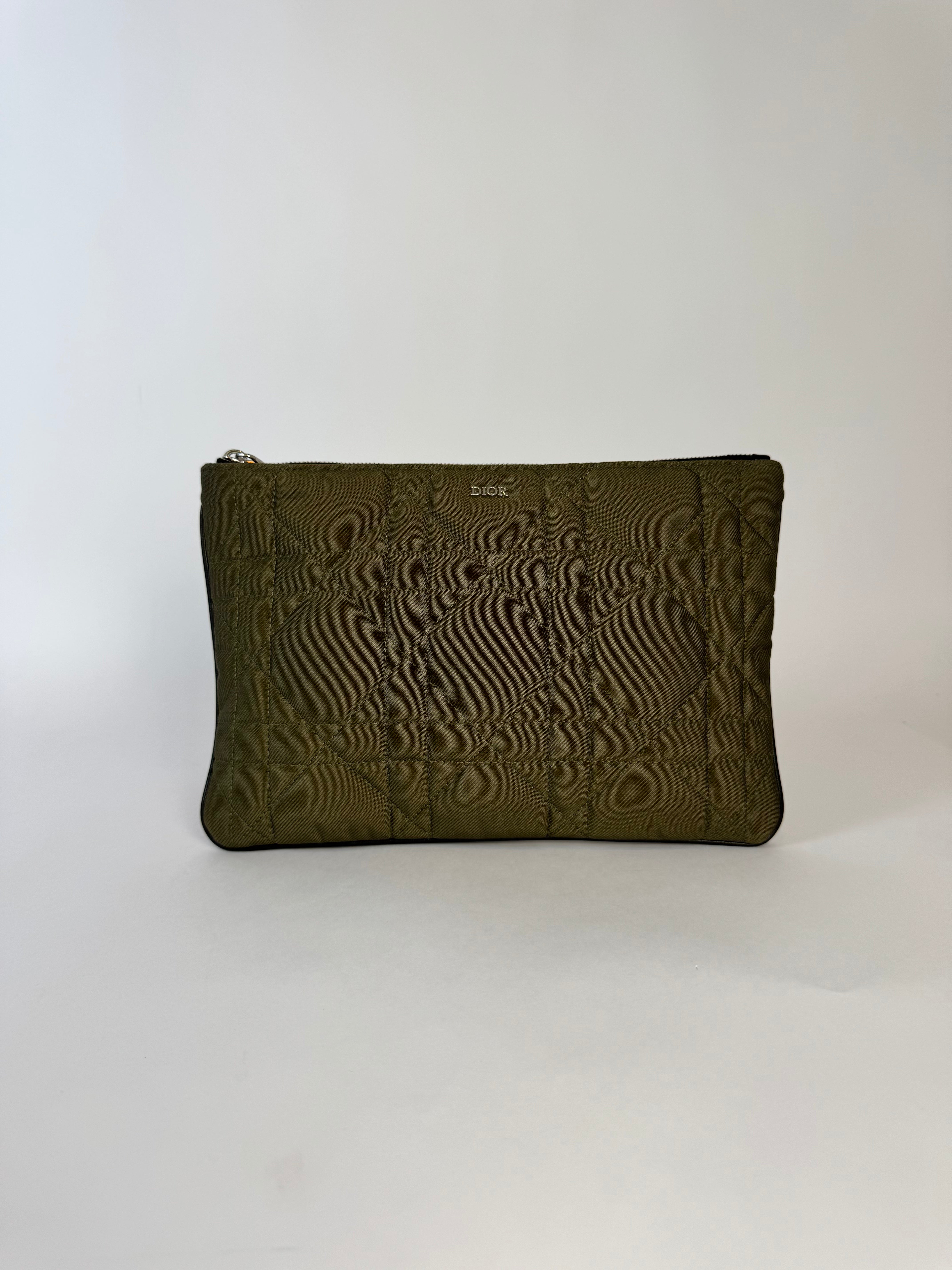 Dior Canvas Vintage Clutch