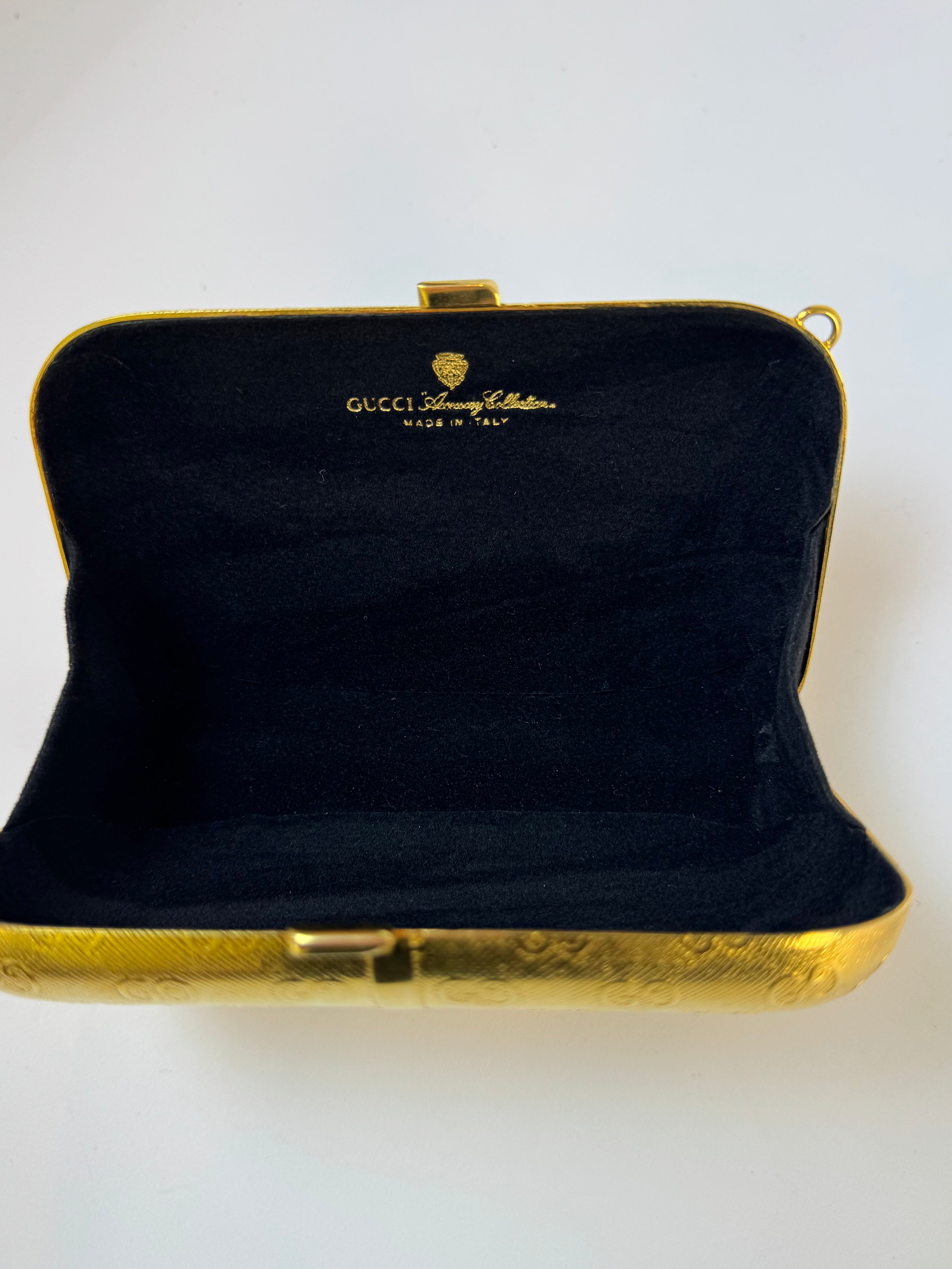 Gucci Vintage 80s Clutch Rare