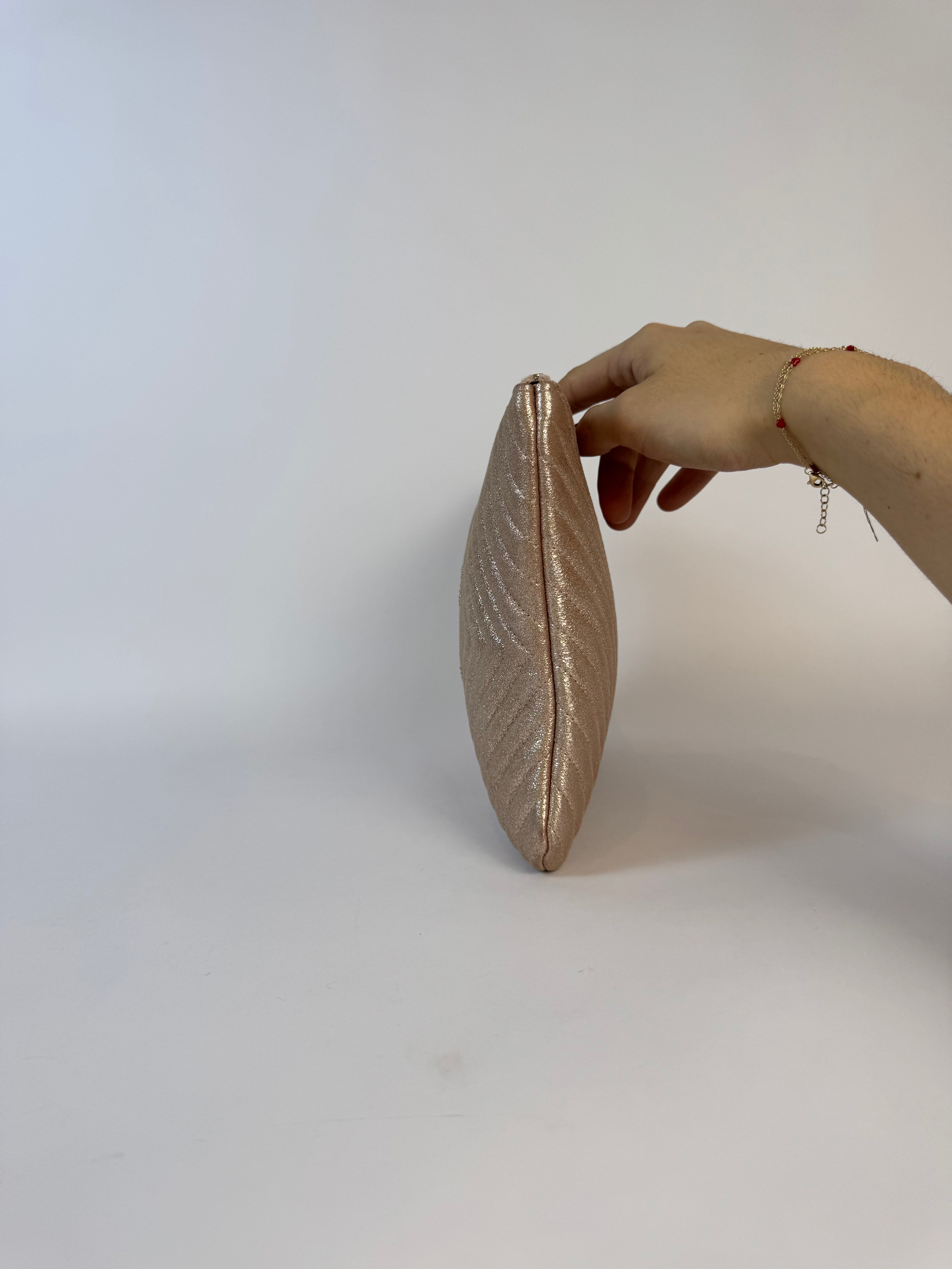 Chanel Chevron Clutch