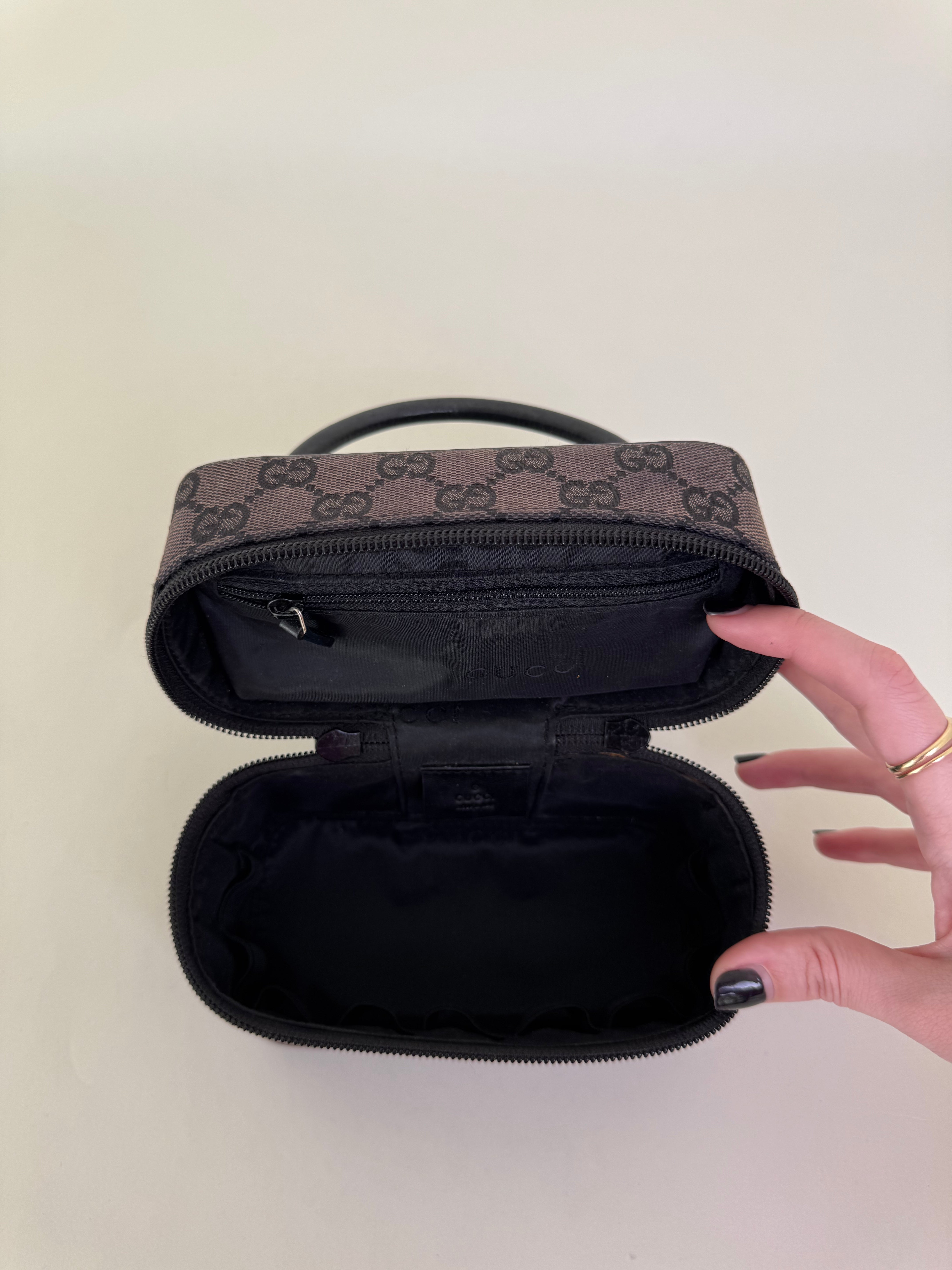 Gucci Vanity Bag Grey