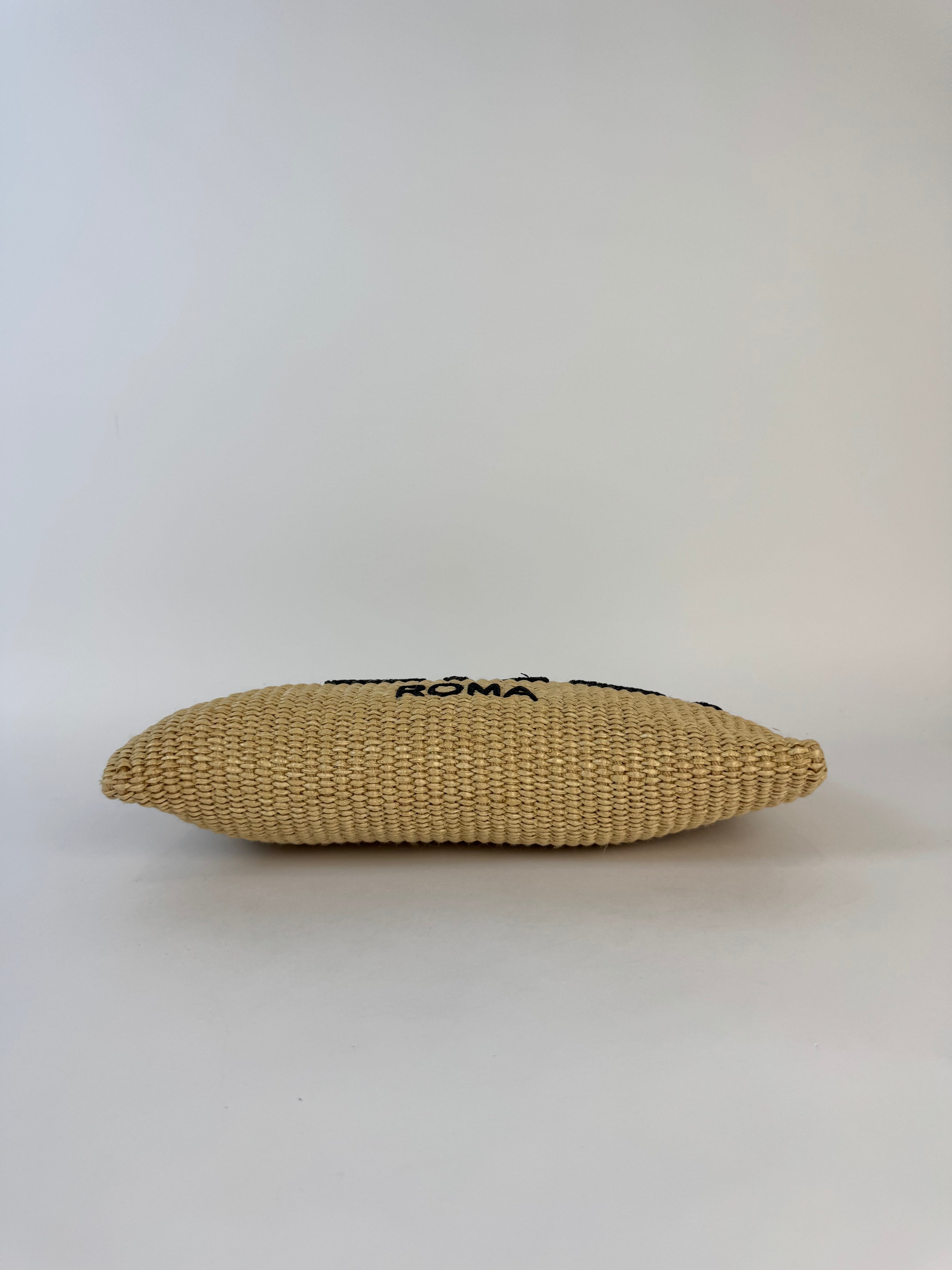 Fendi Raffia Clutch