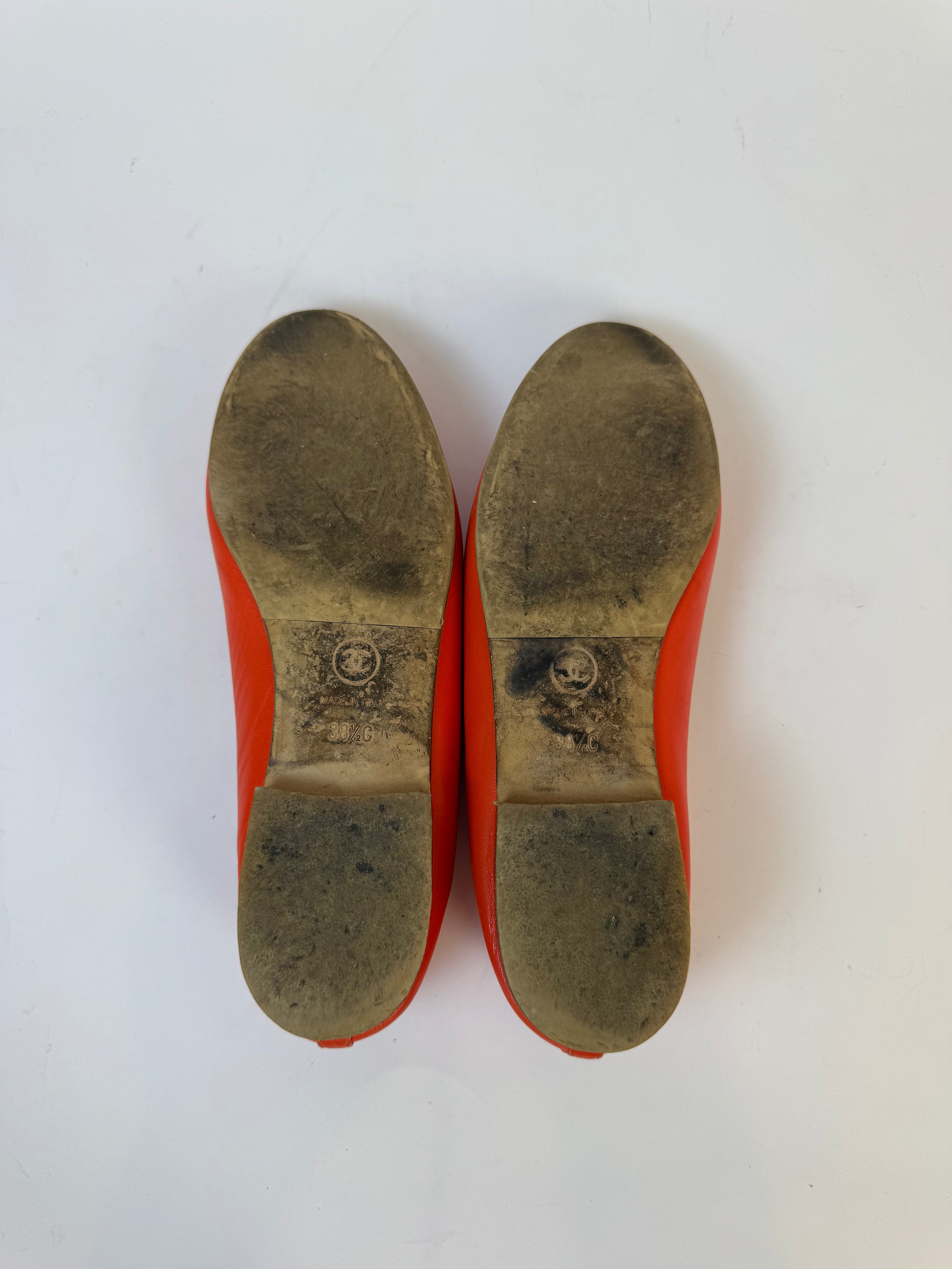 Chanel Ballet Flats 38.5