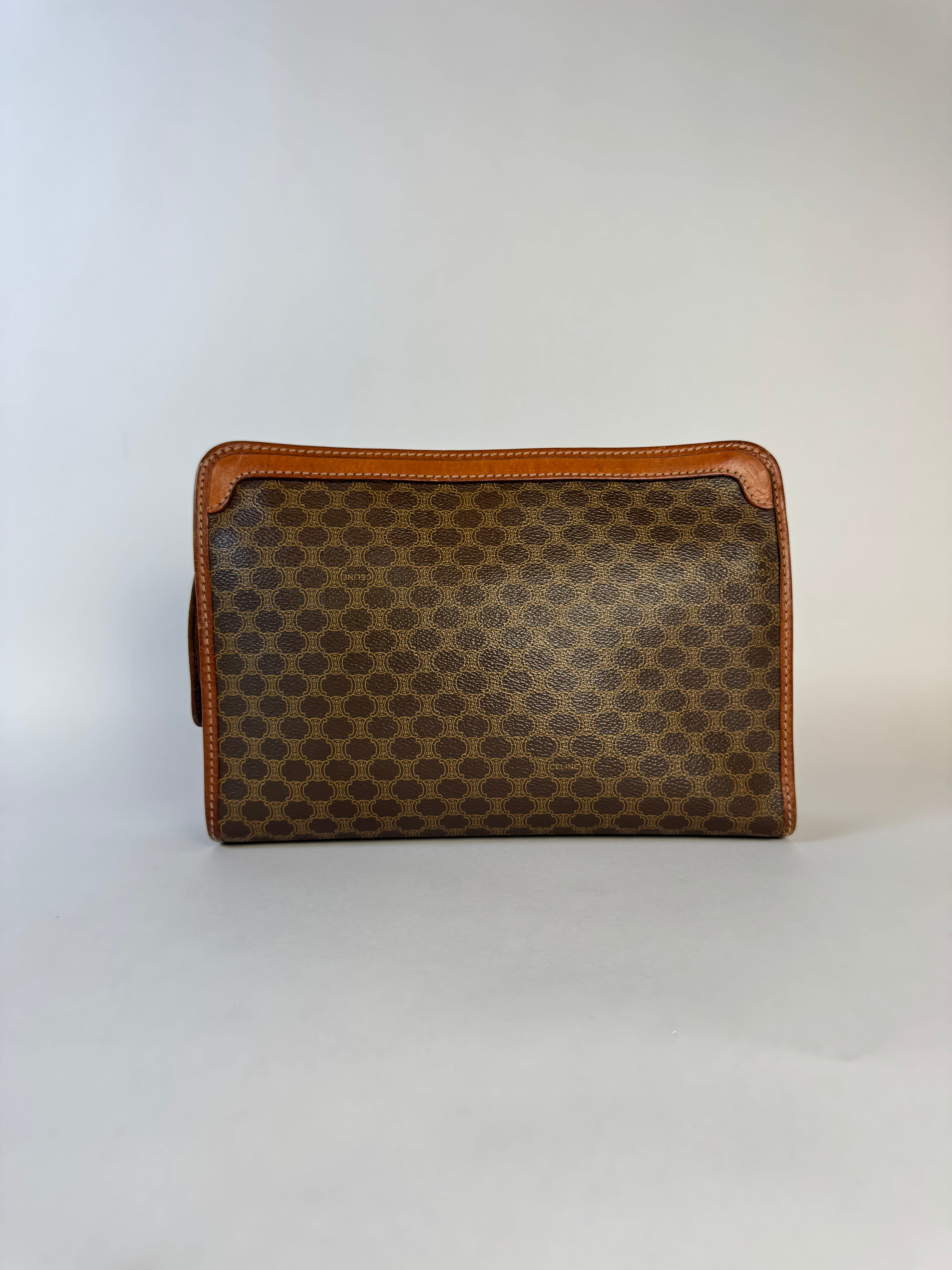 Celine Vintage Macadam Clutch