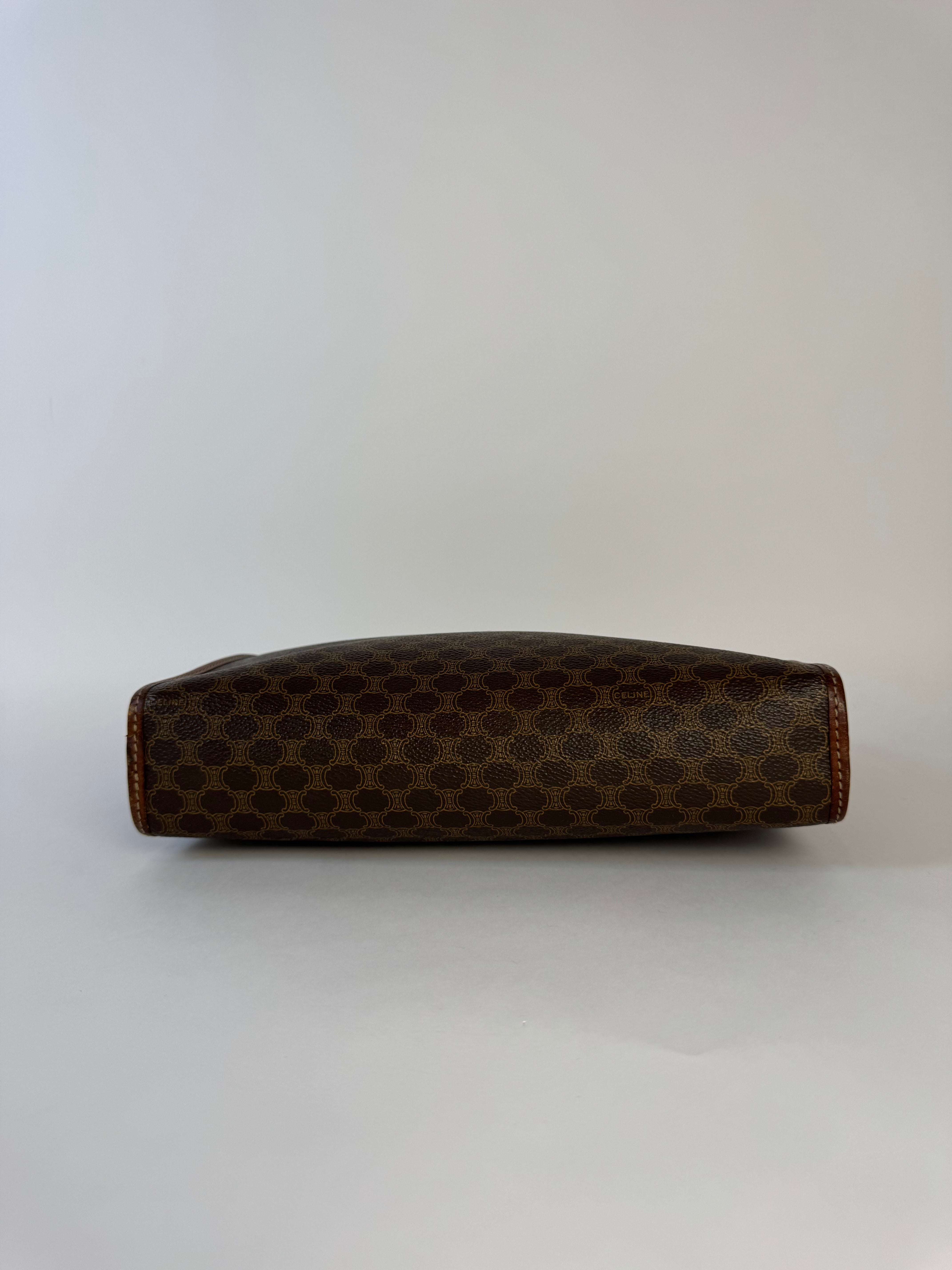 Celine Vintage Macadam Clutch