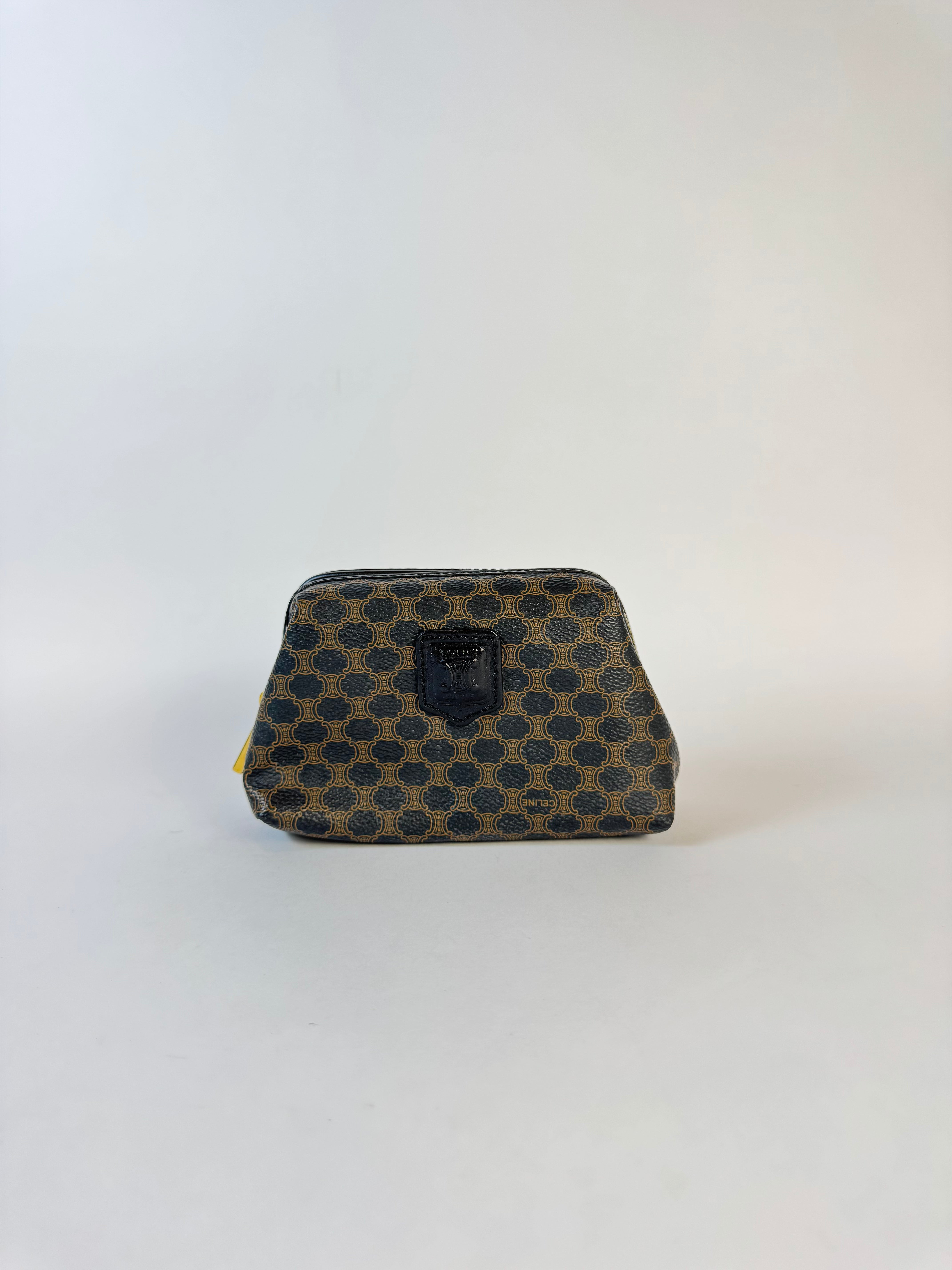 Celine Macadam Black Pouch Mini