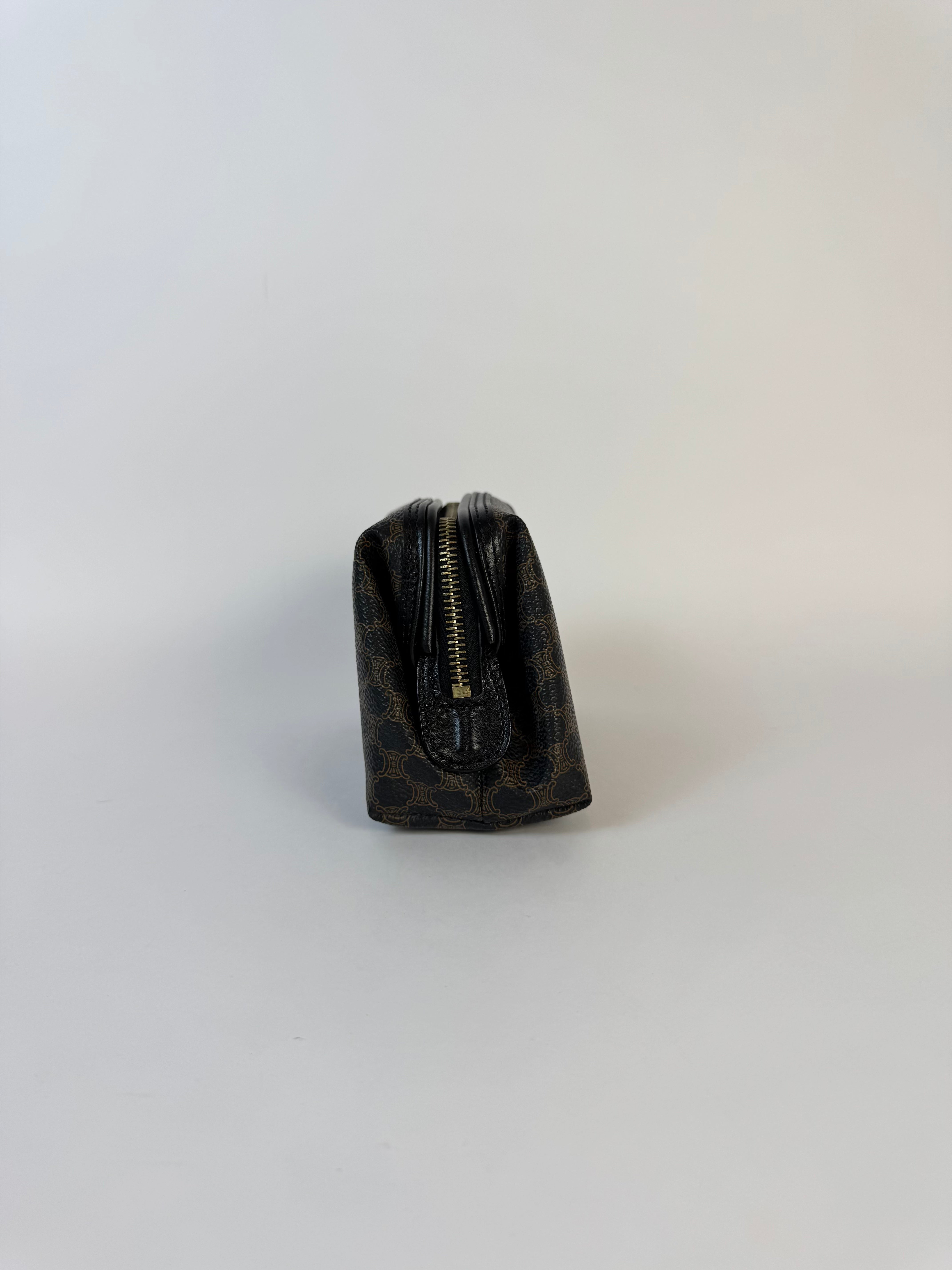 Celine Macadam Black Pouch Mini