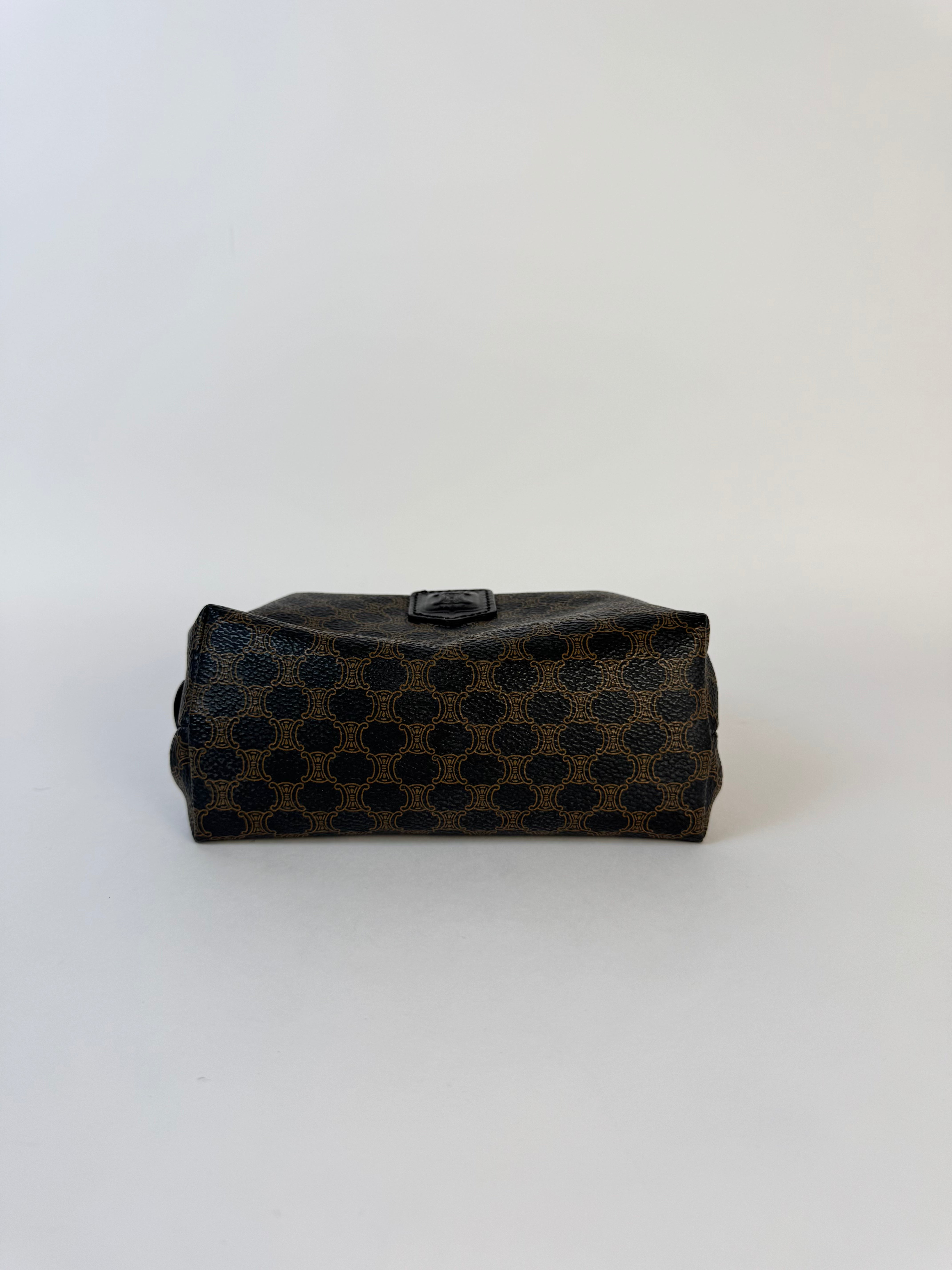 Celine Macadam Black Pouch Mini