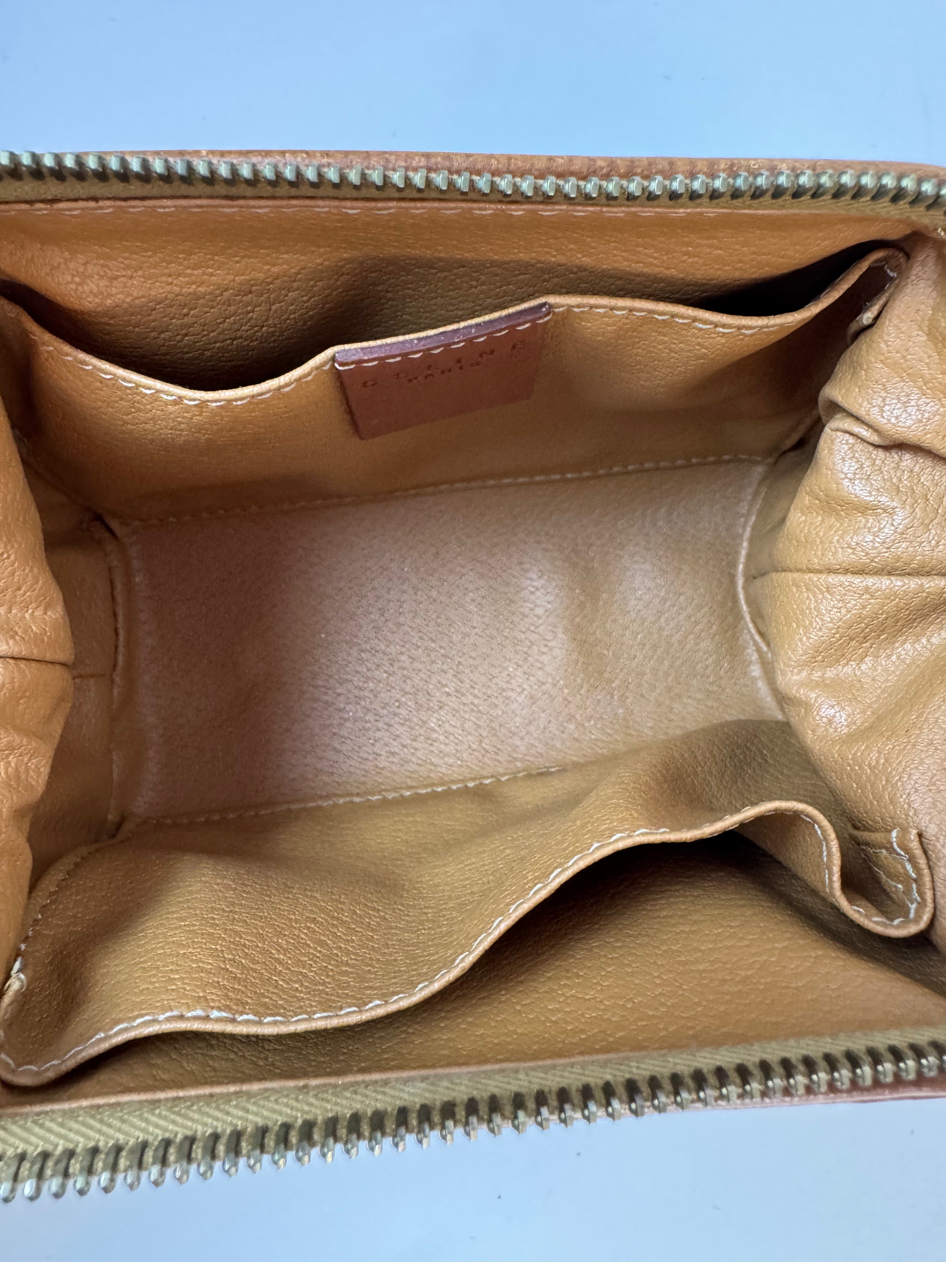 Celine Macadam Brown Pouch Mini
