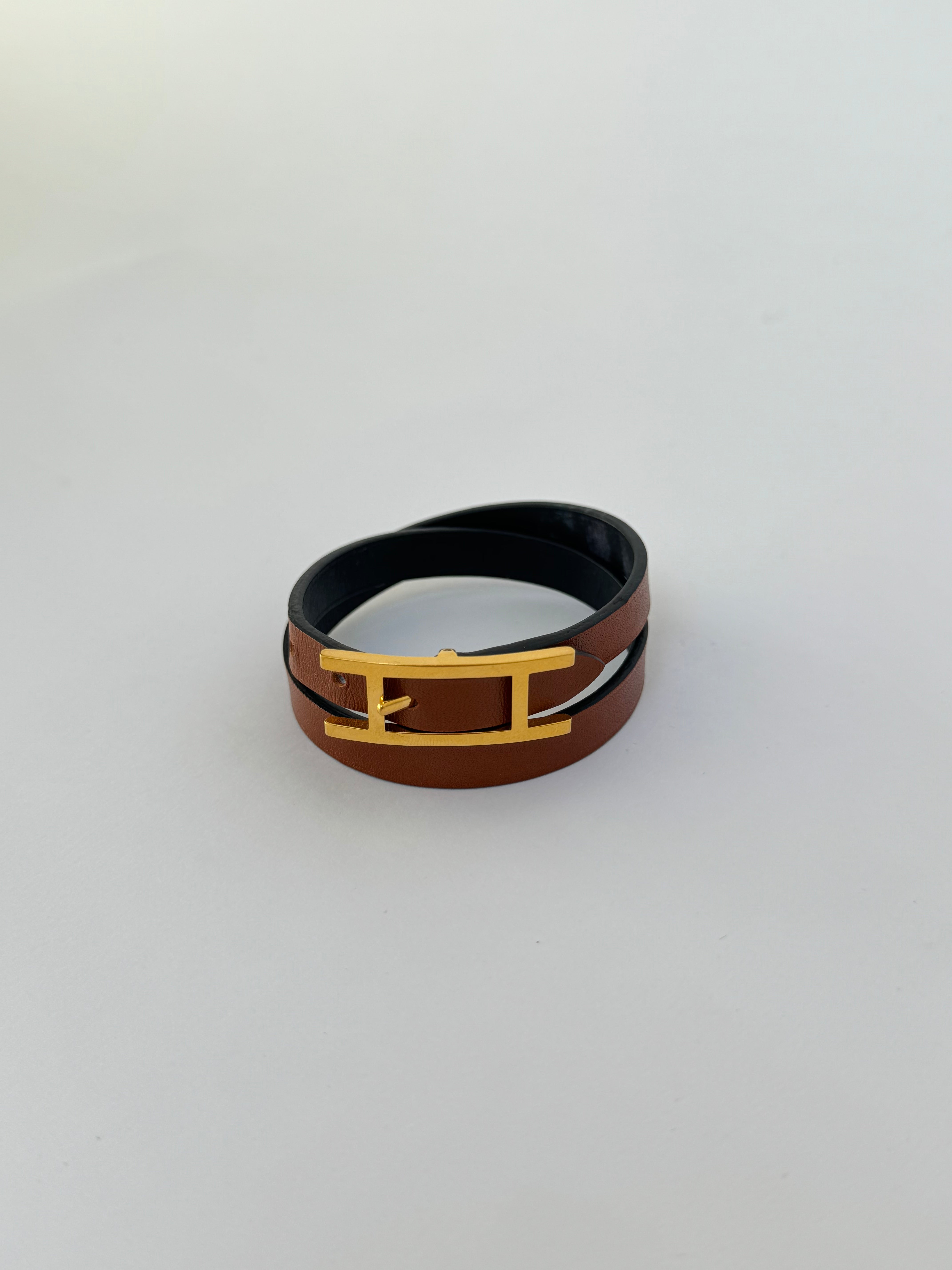 Hermes Vintage Wrap Bracelet Reversible