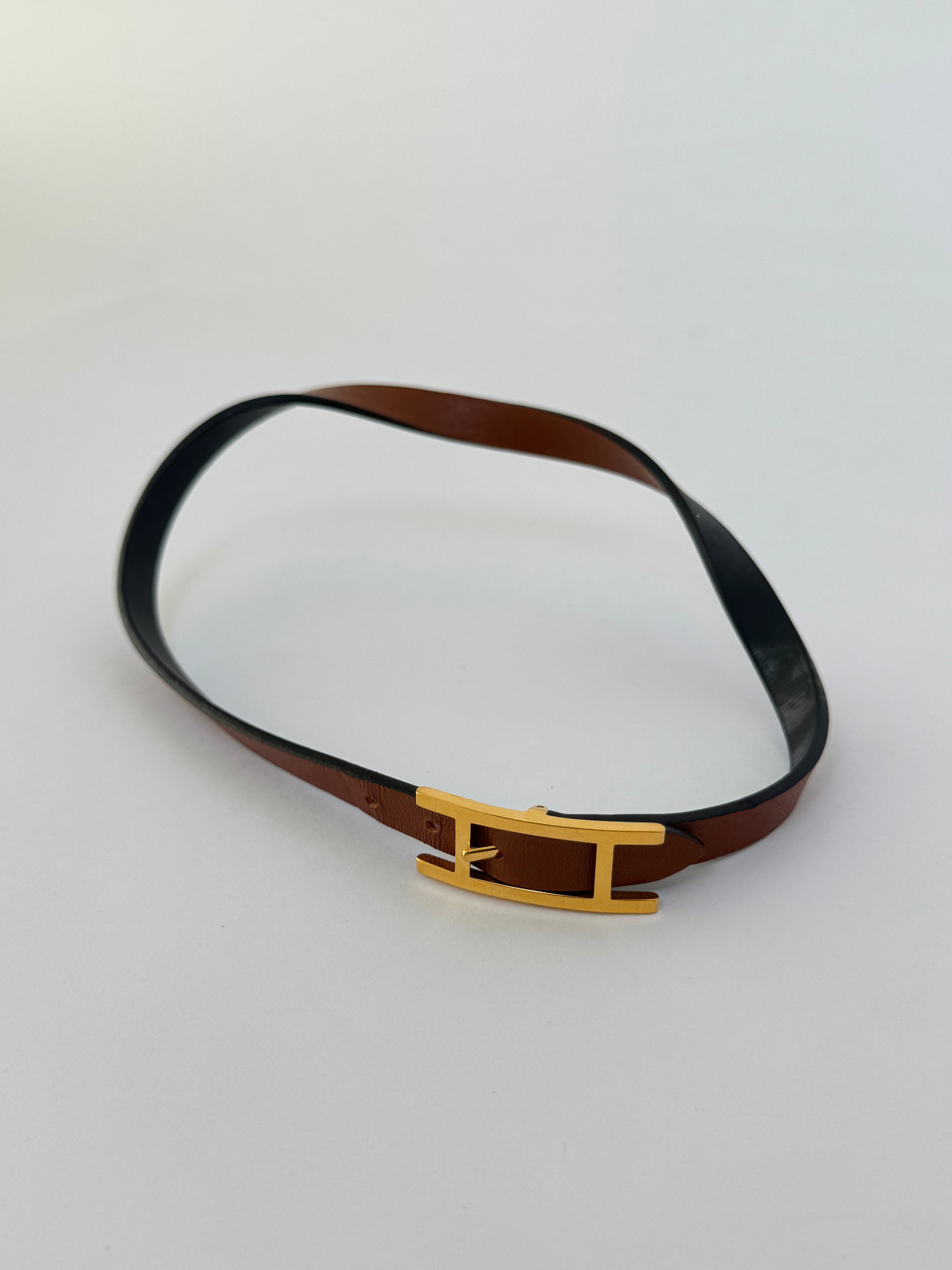 Hermes Vintage Wrap Bracelet Reversible
