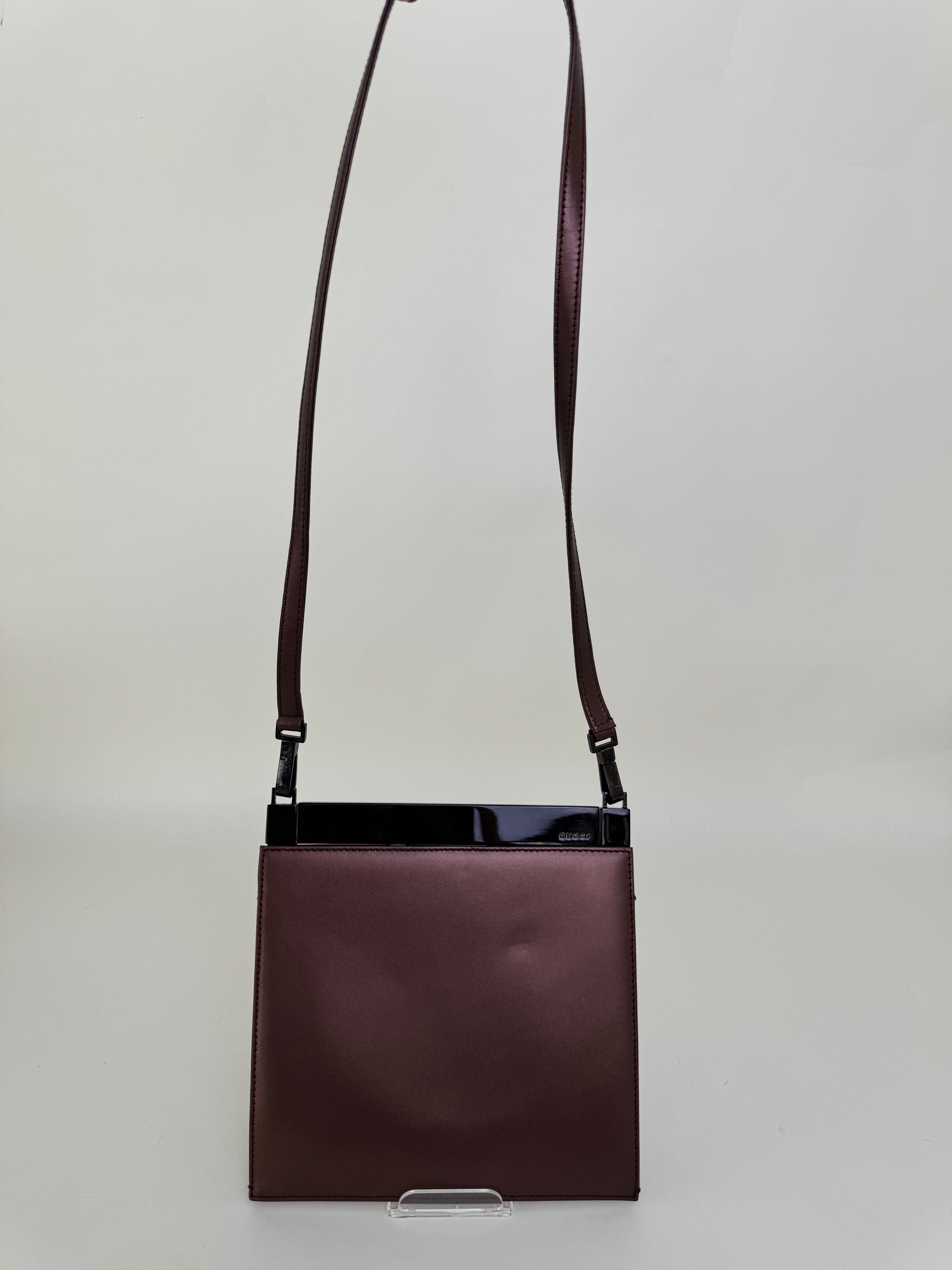 Gucci Brown Leather Shoulder Bag