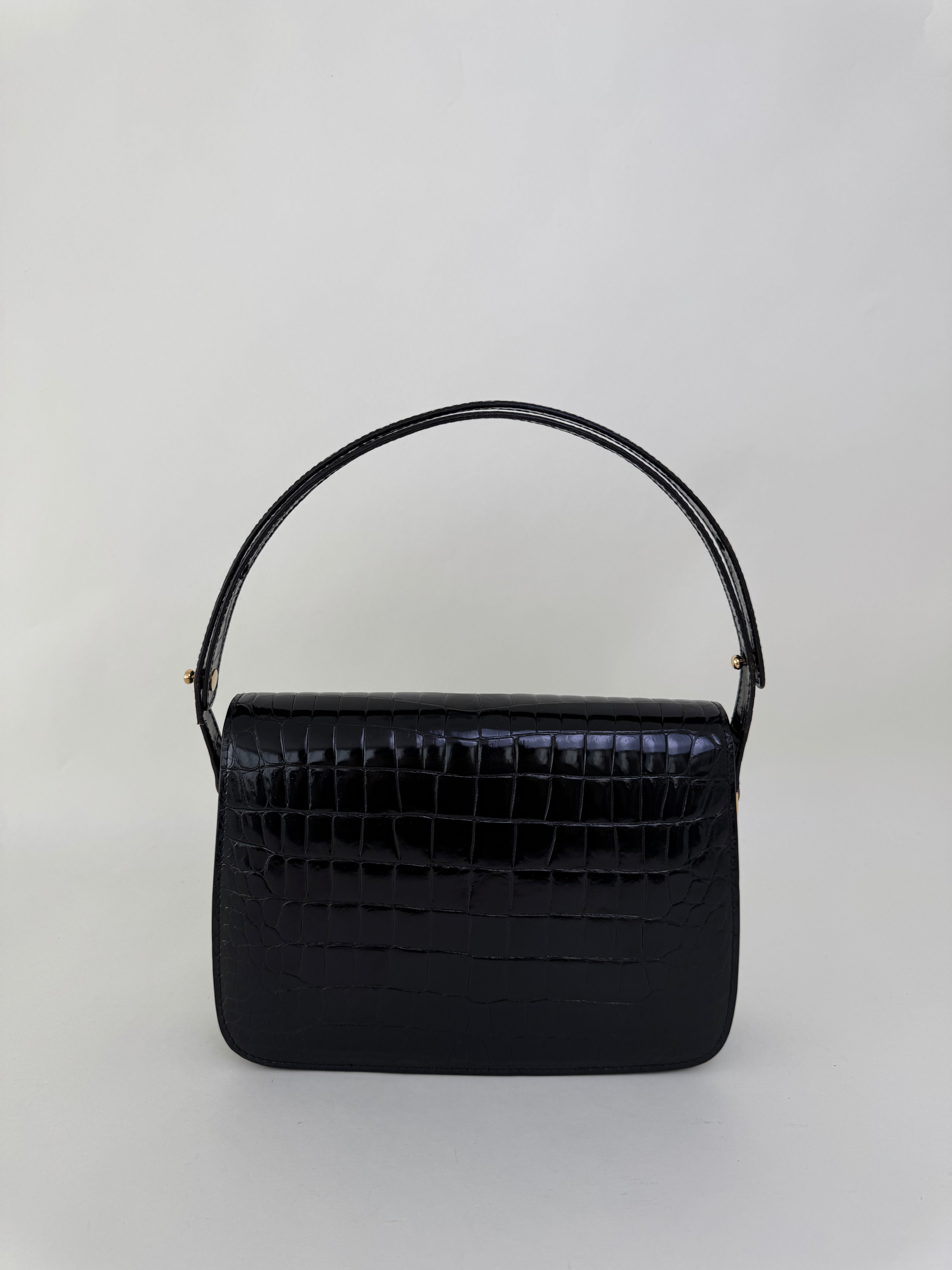 Gucci Crocodile Leather Handbag