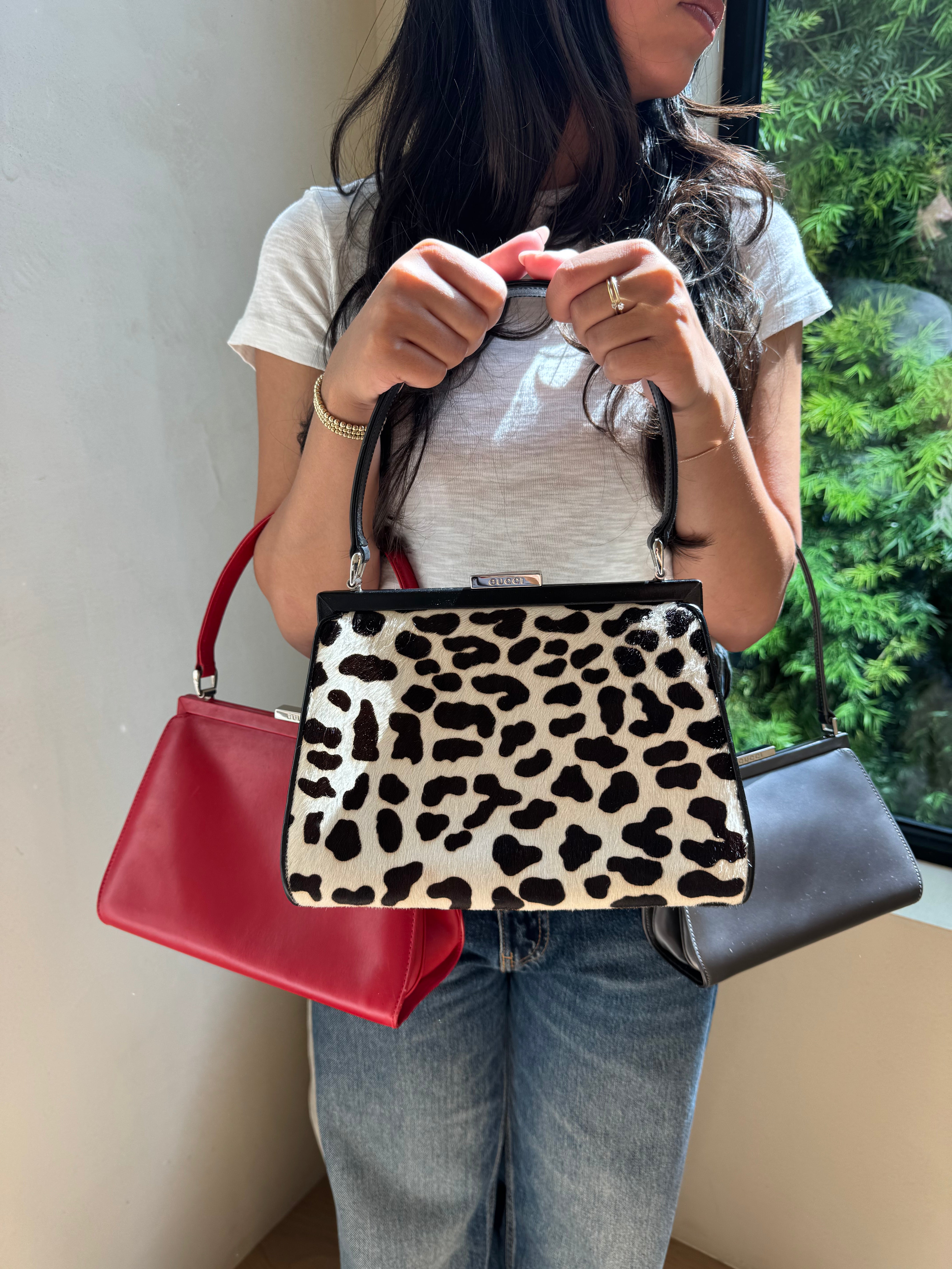 Gucci Vintage Leather Handbag