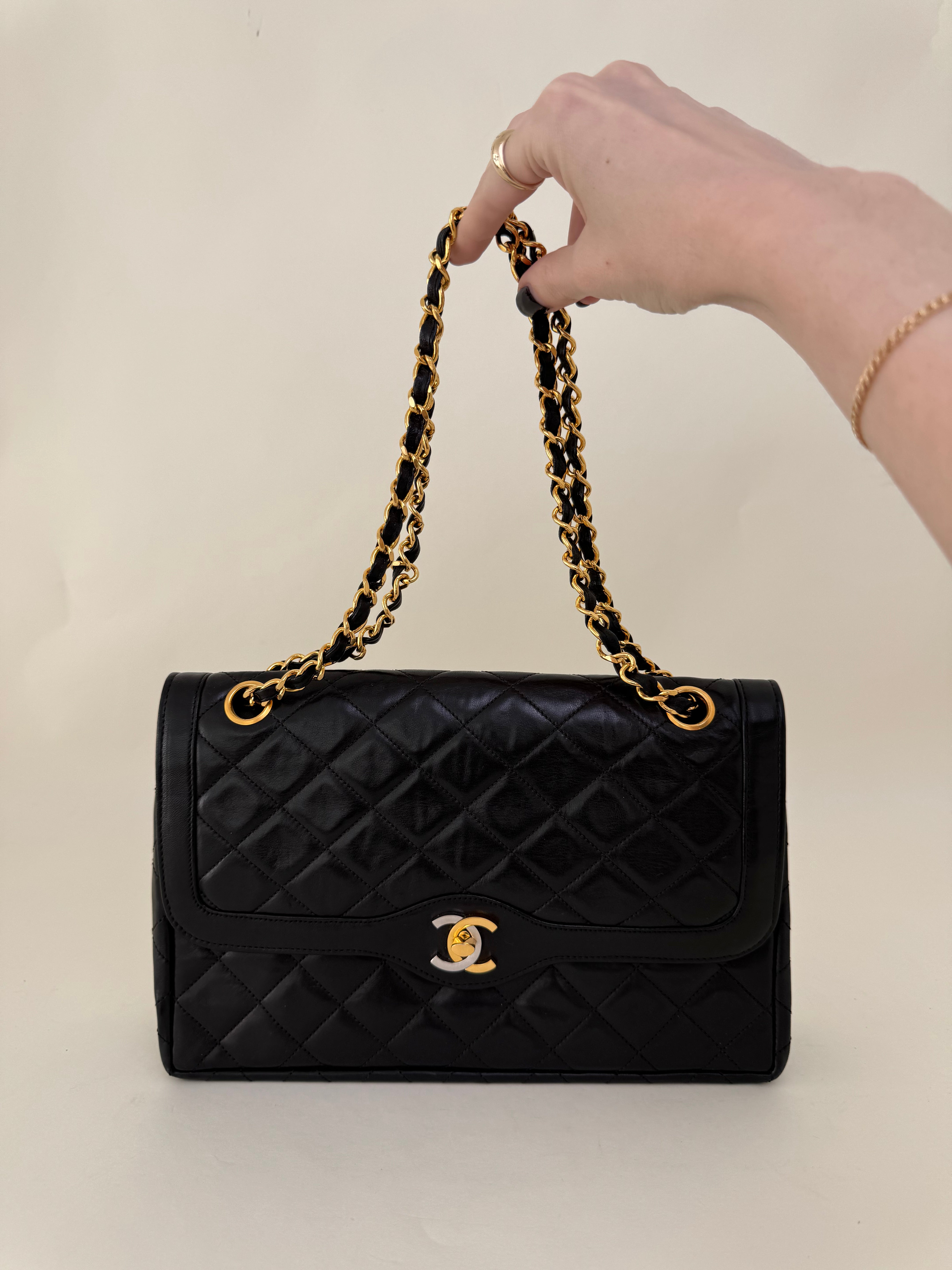 Chanel Black Double Flap Bag