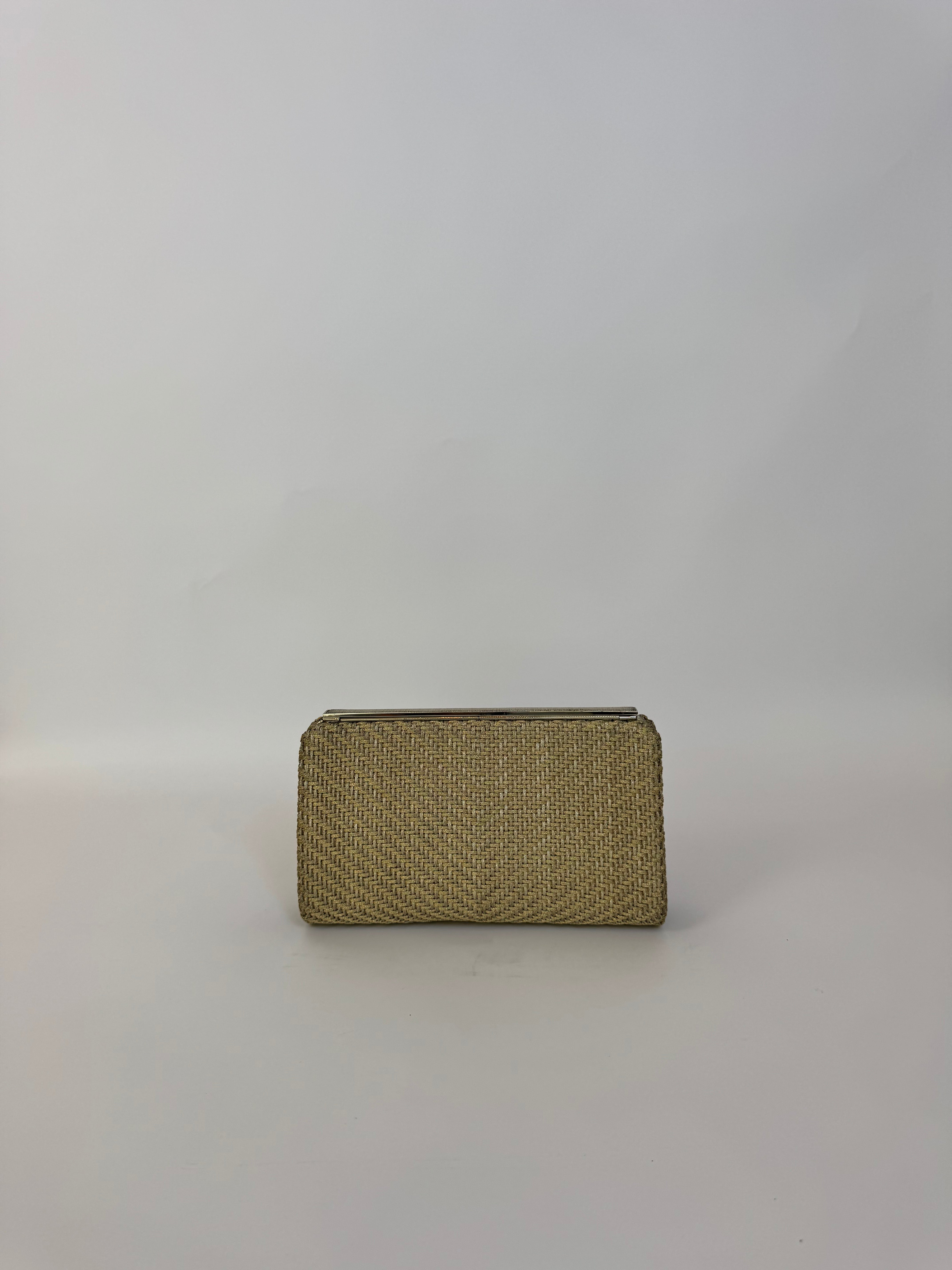 Gucci Vintage Woven Clutch