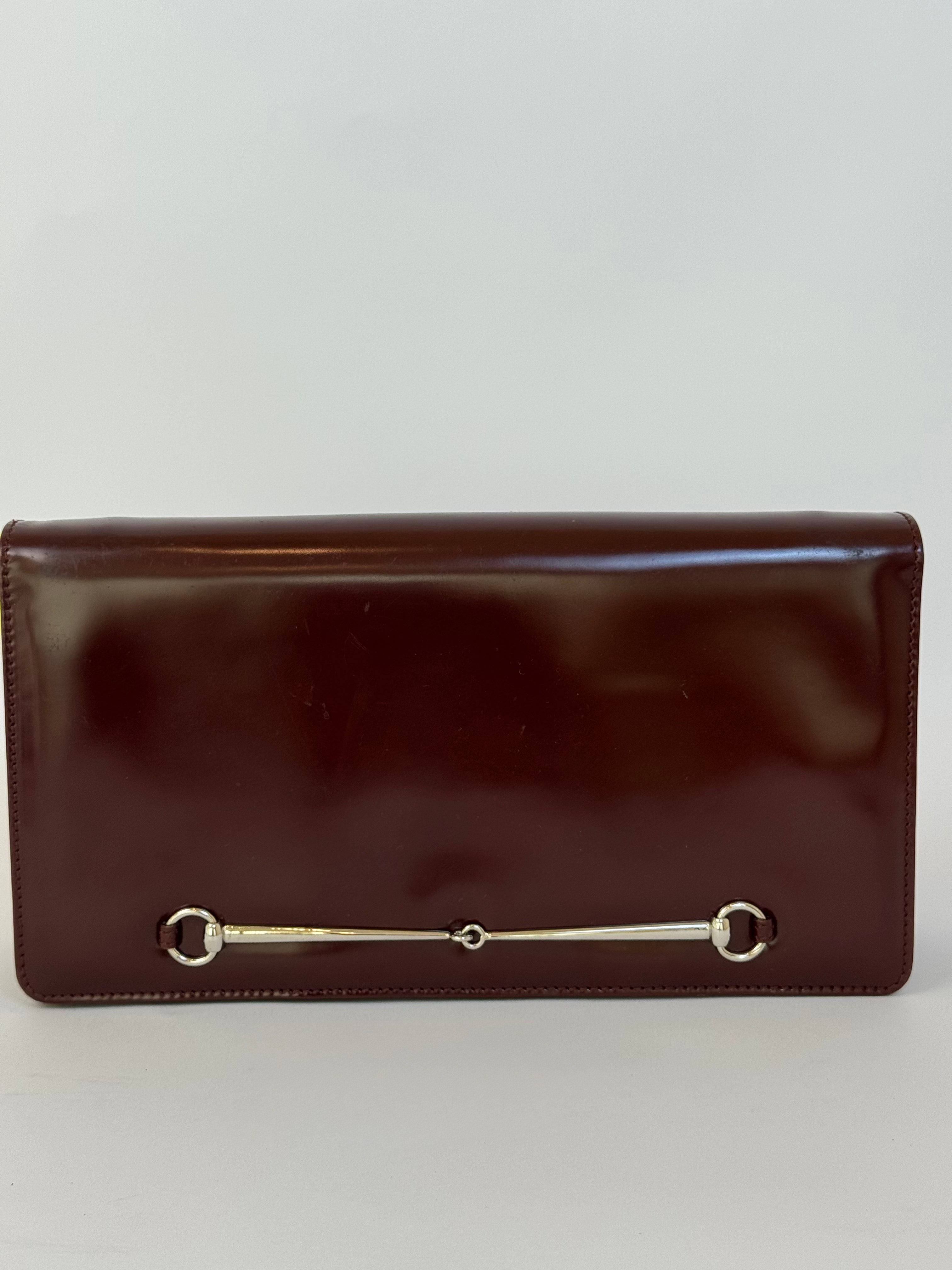 Gucci Tom Ford Slim Horsebit Clutch