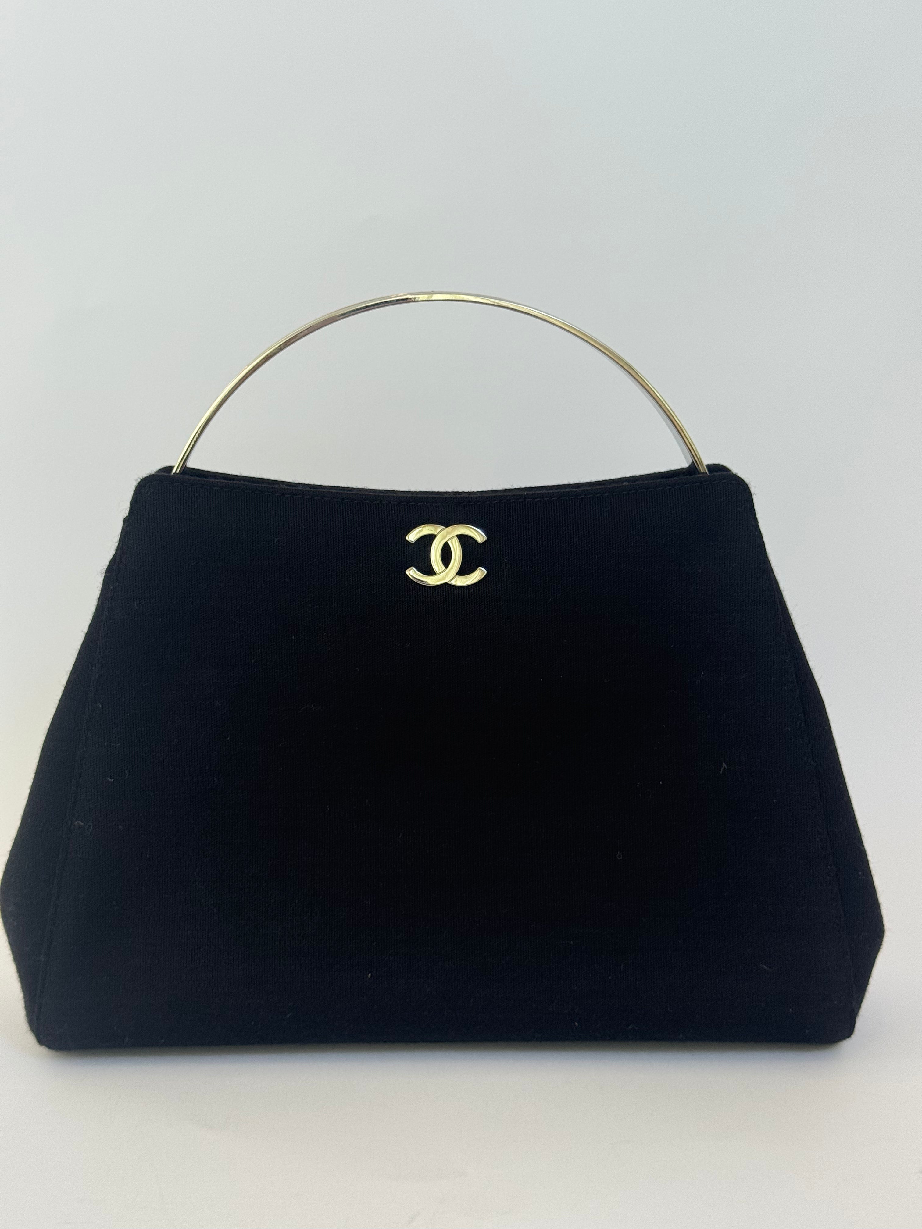 Chanel Frame Top Handle Handbag