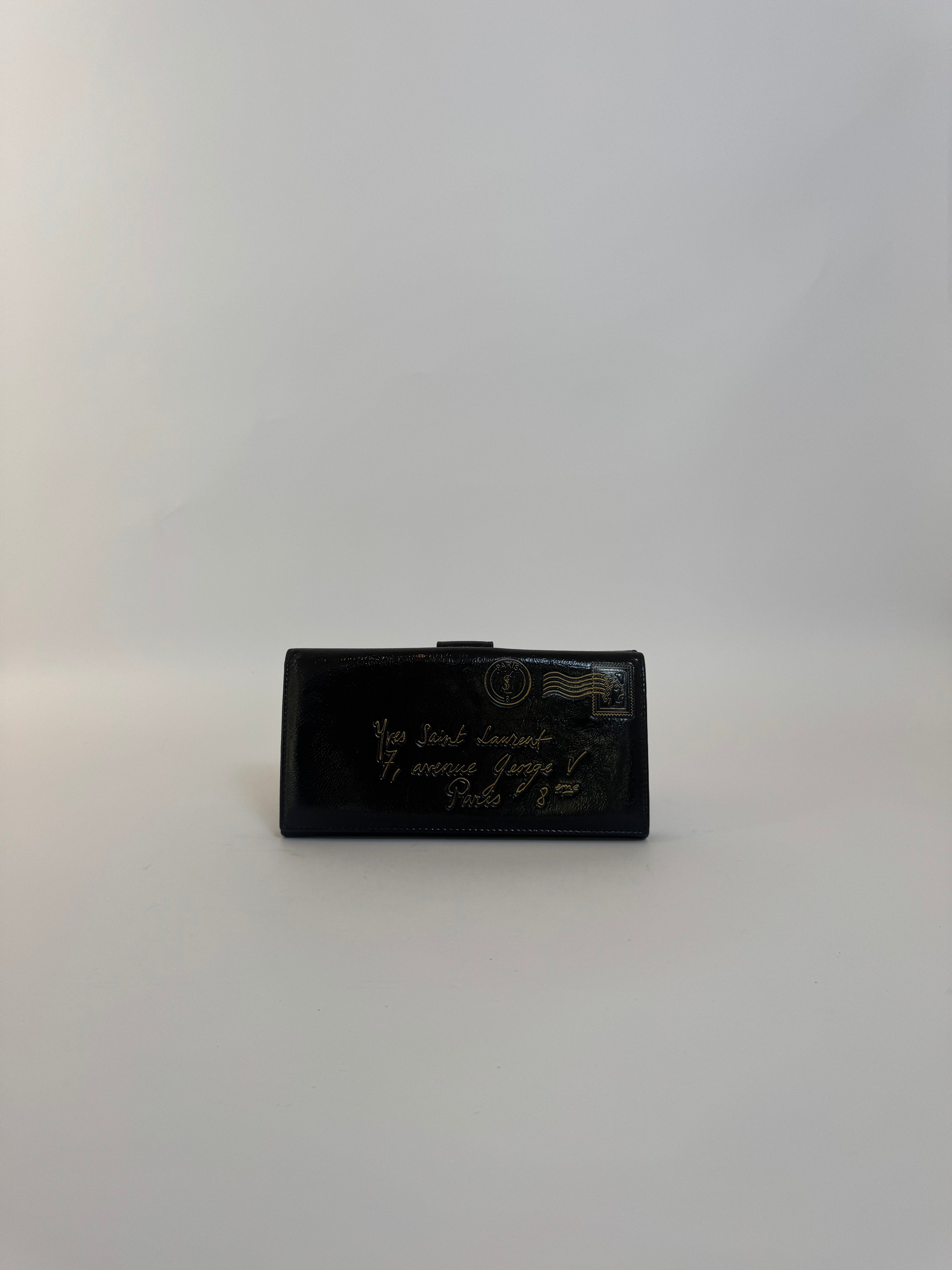 YSL Vintage Mailer Wallet