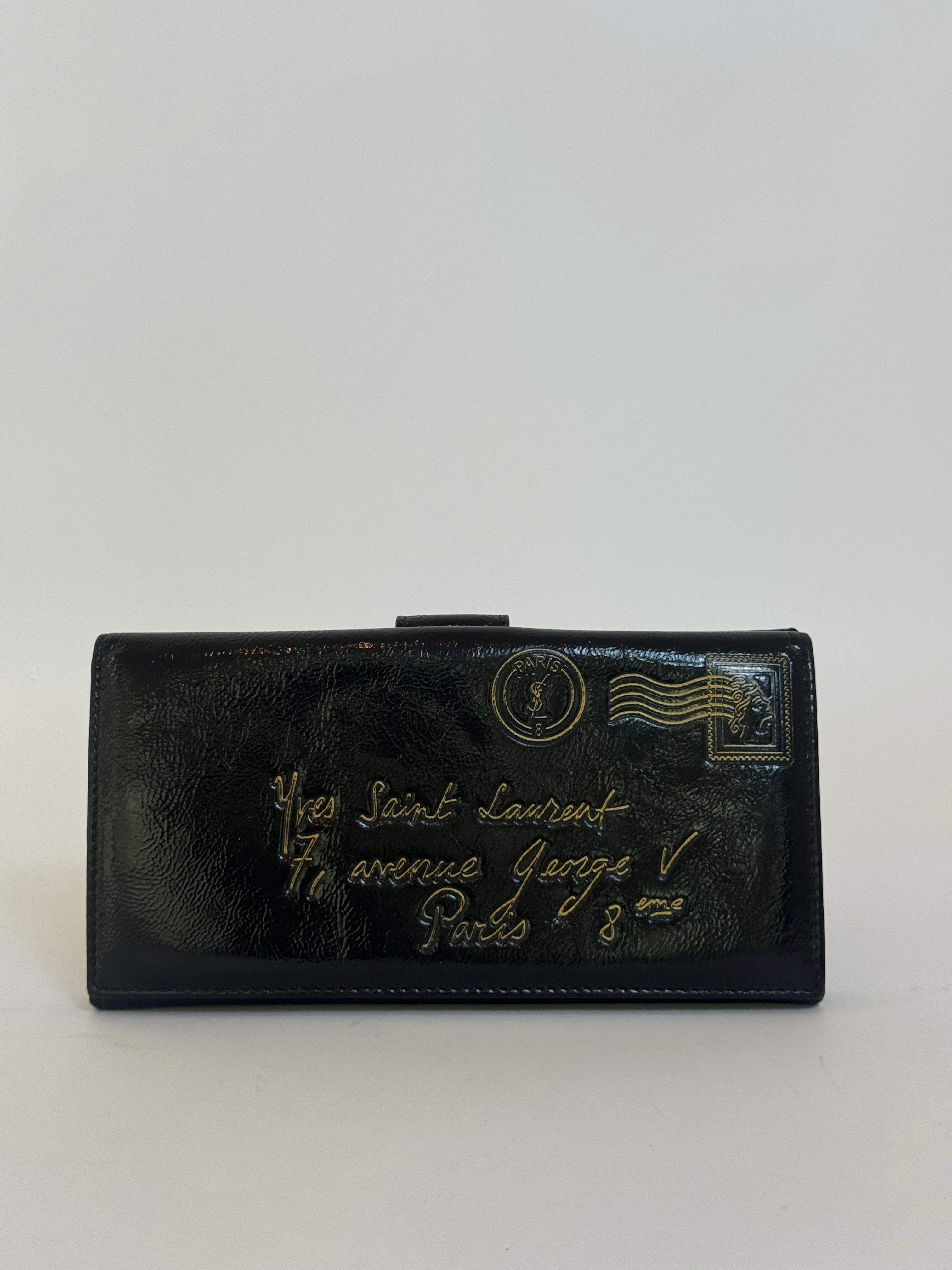 YSL Vintage Mailer Wallet