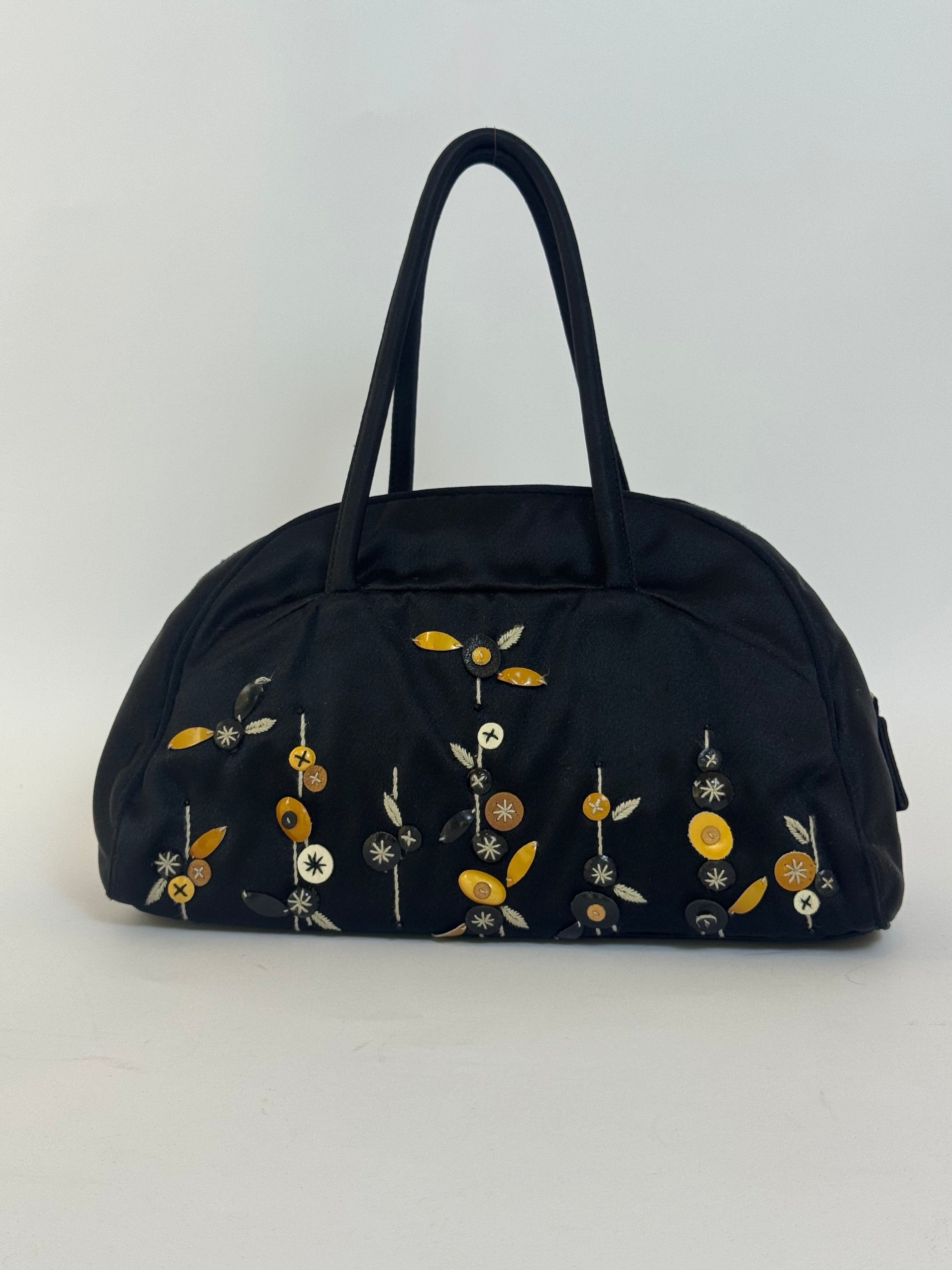 Prada Vintage Satin Handbag
