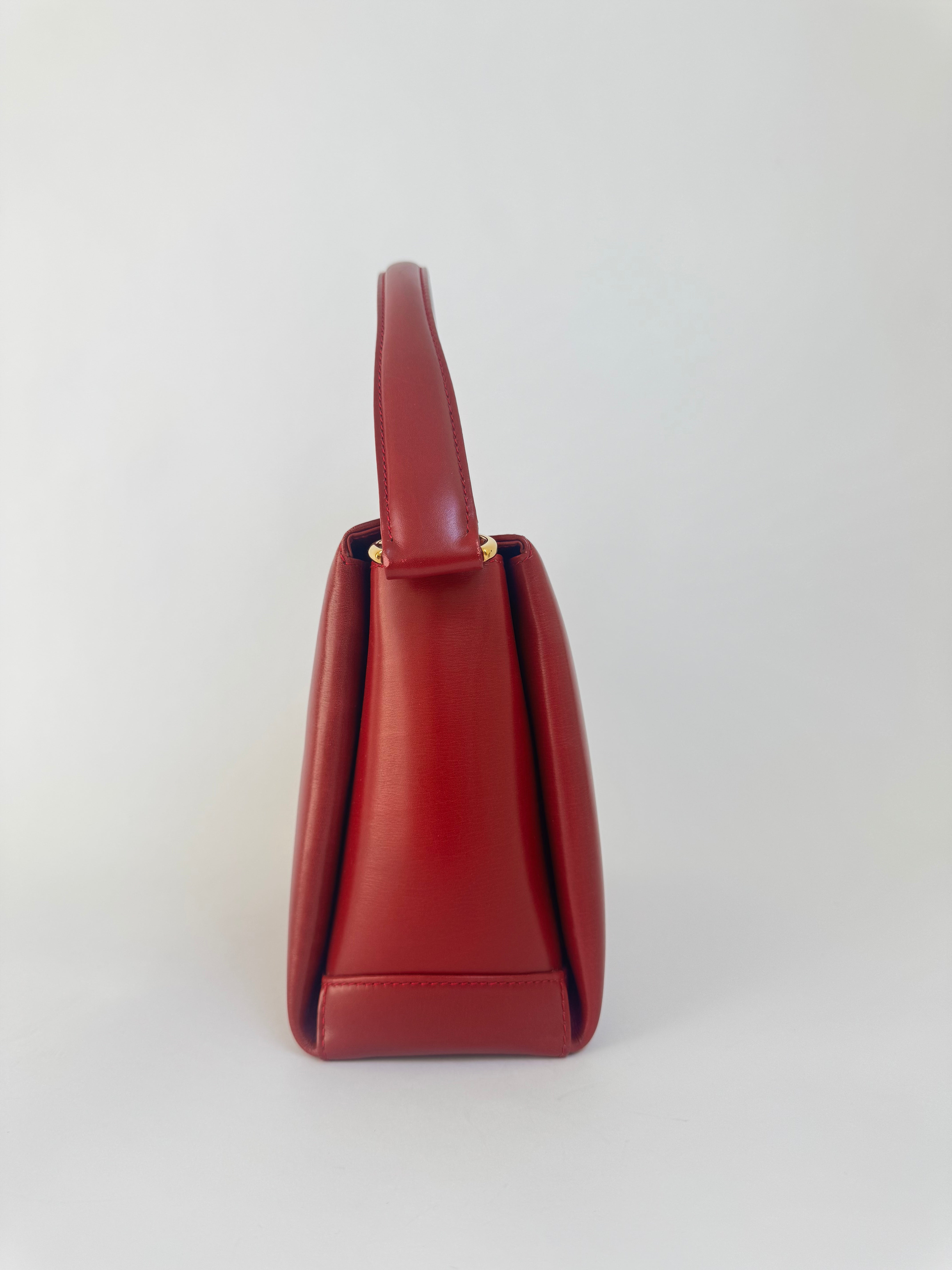 Gucci Bamboo Leather Handbag