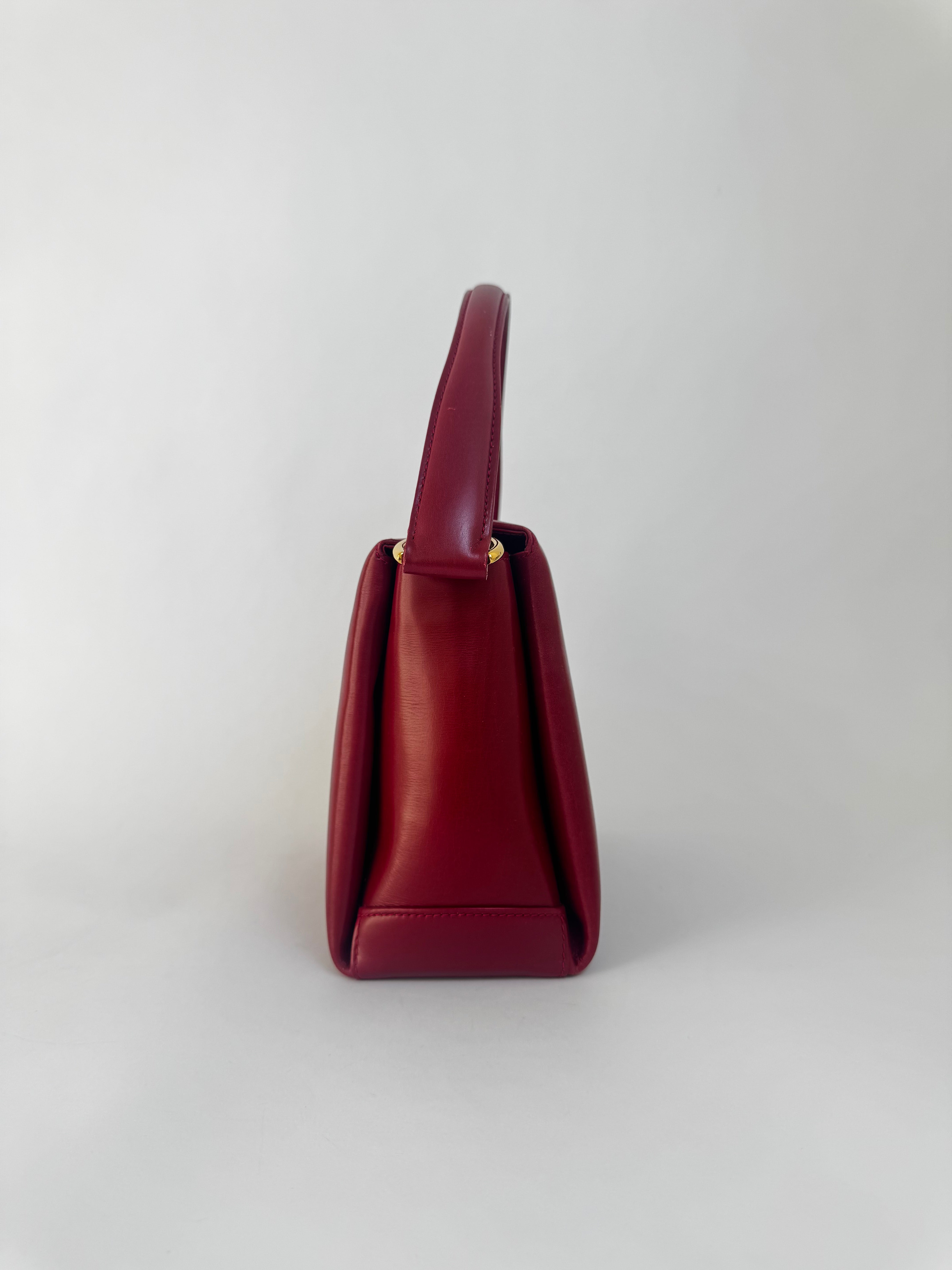 Gucci Bamboo Leather Handbag