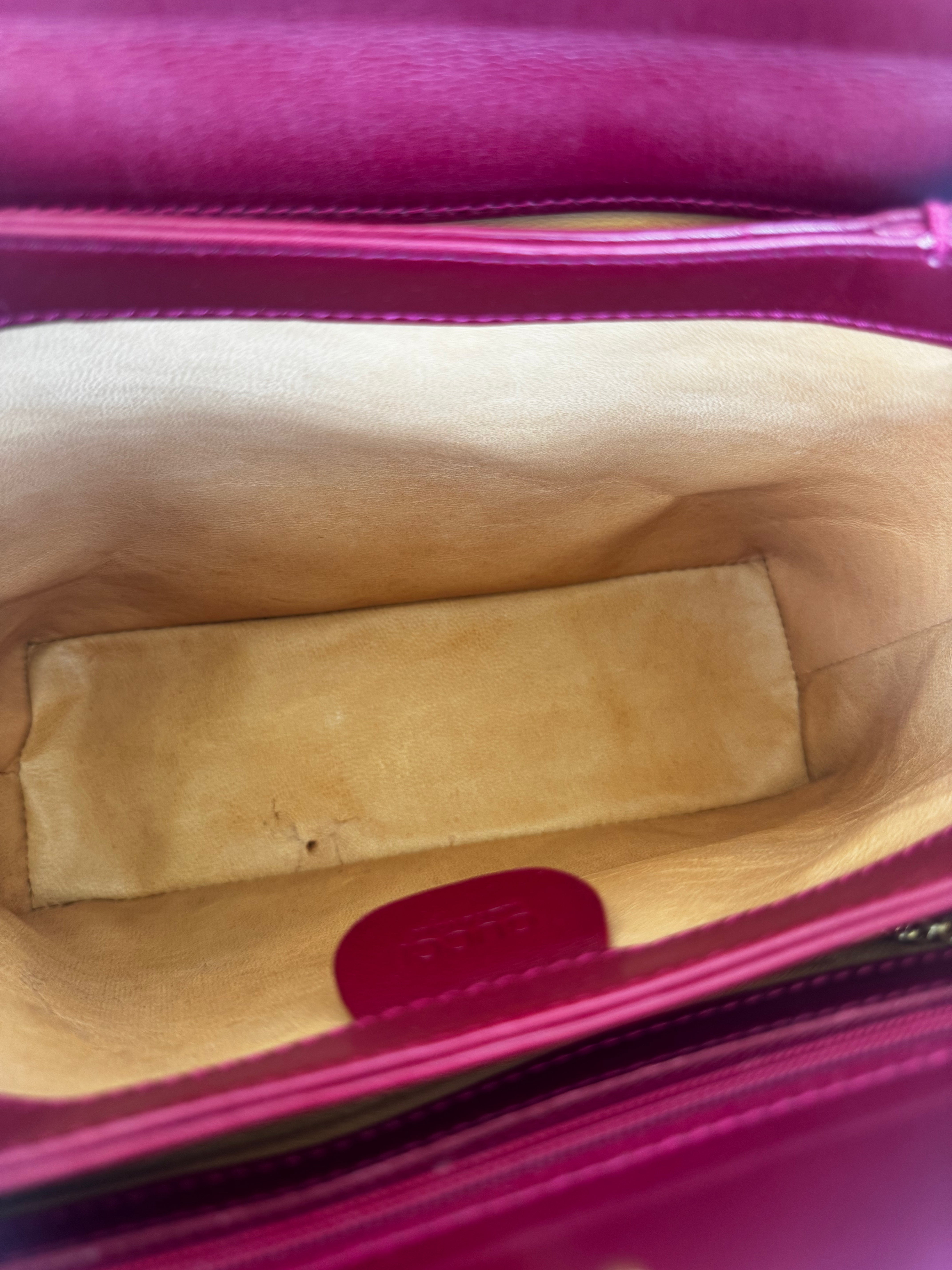 Gucci Bamboo Leather Handbag