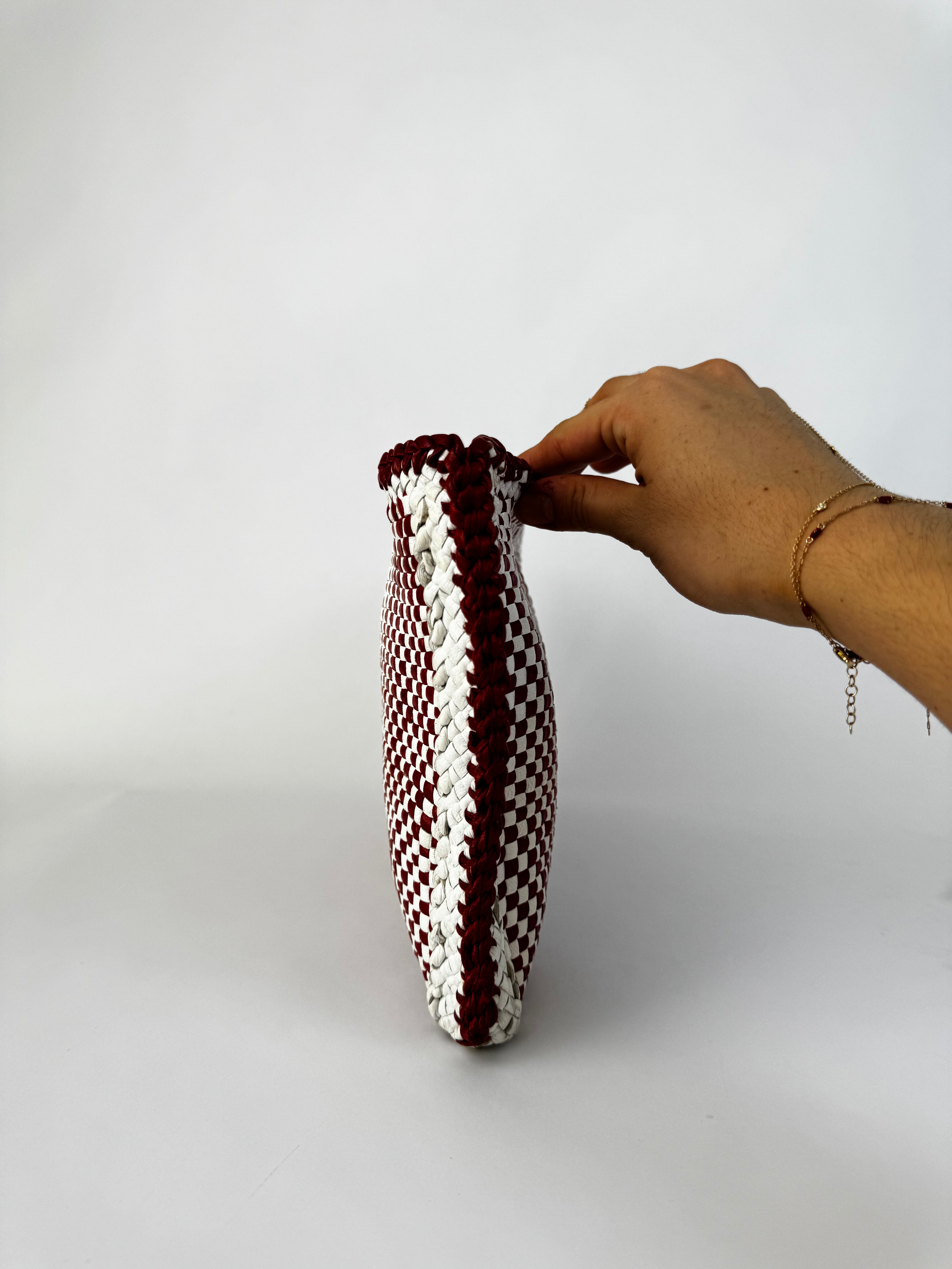 Prada Vintage Woven Clutch