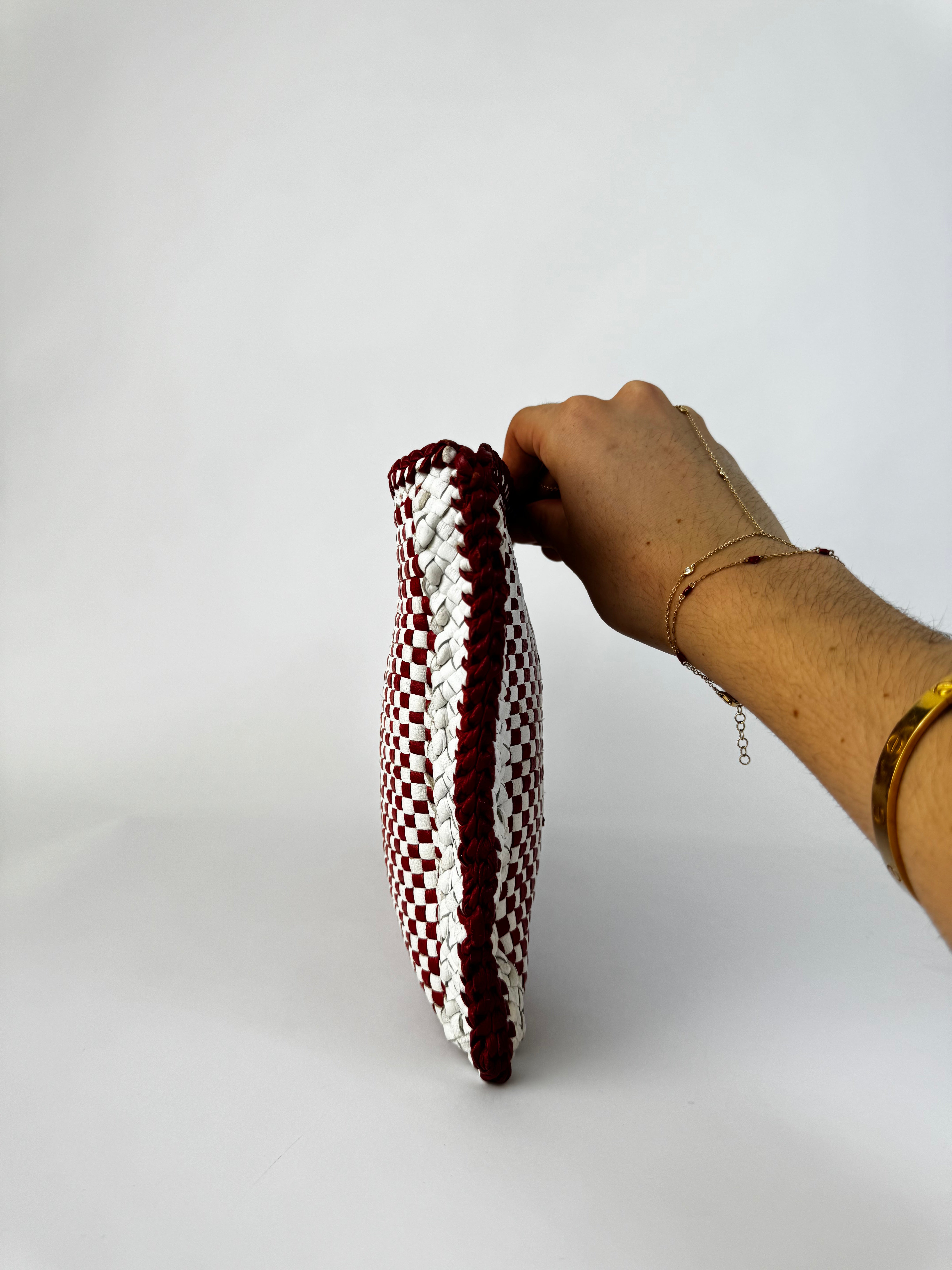 Prada Vintage Woven Clutch