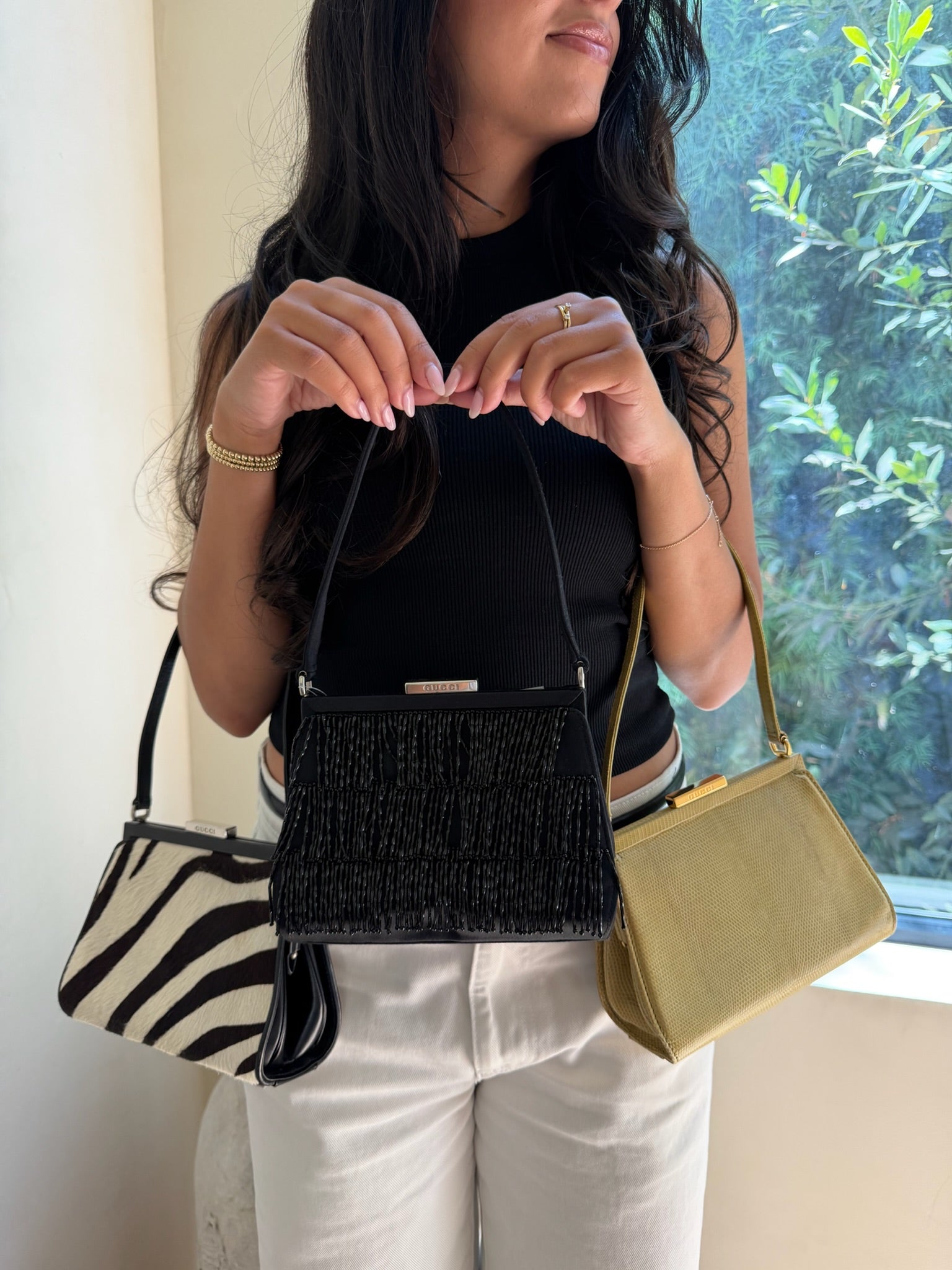 Gucci Tom Ford Vintage Beaded Handbag