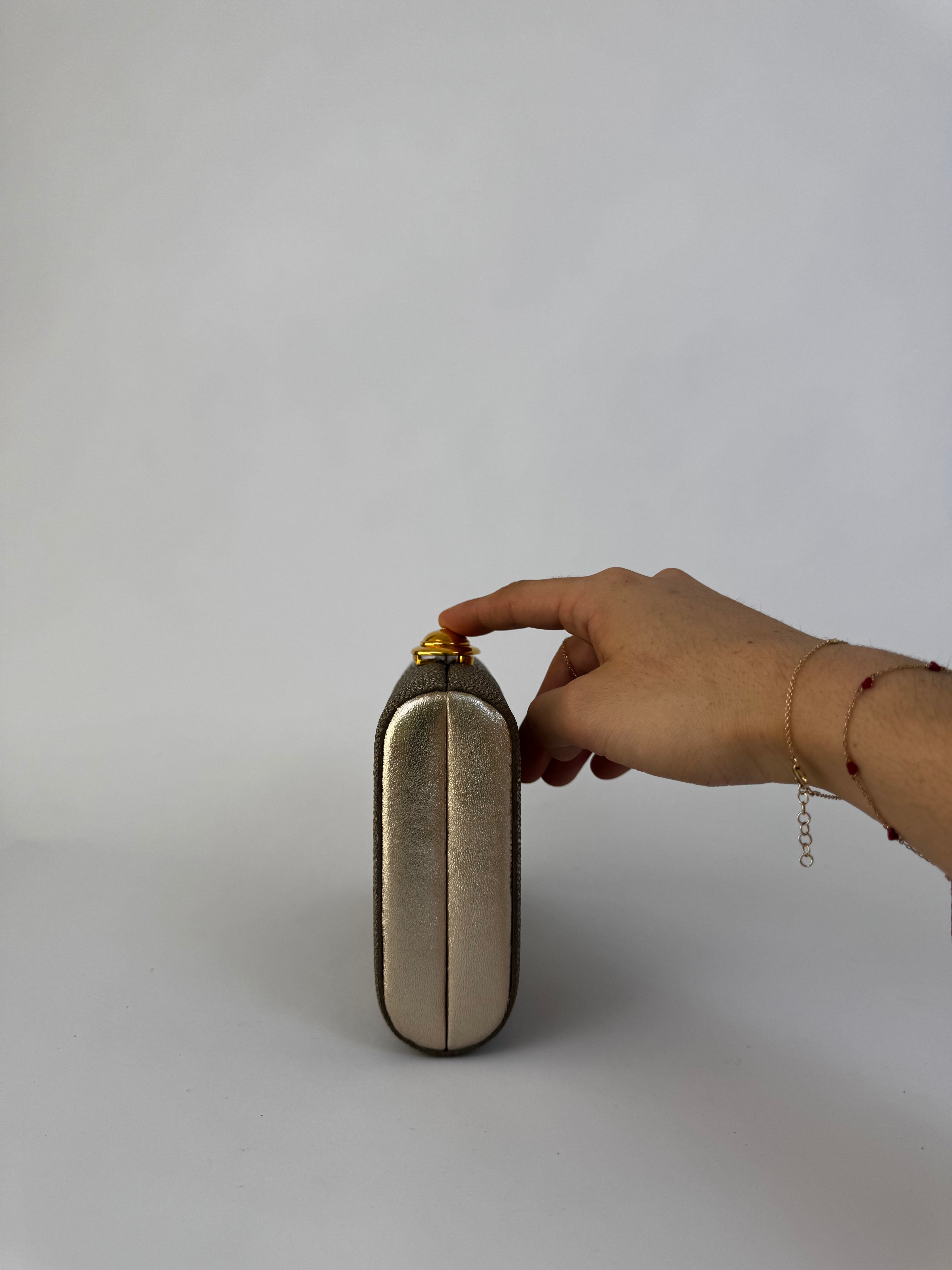 Gucci Vintage Minaudière Clutch Rare