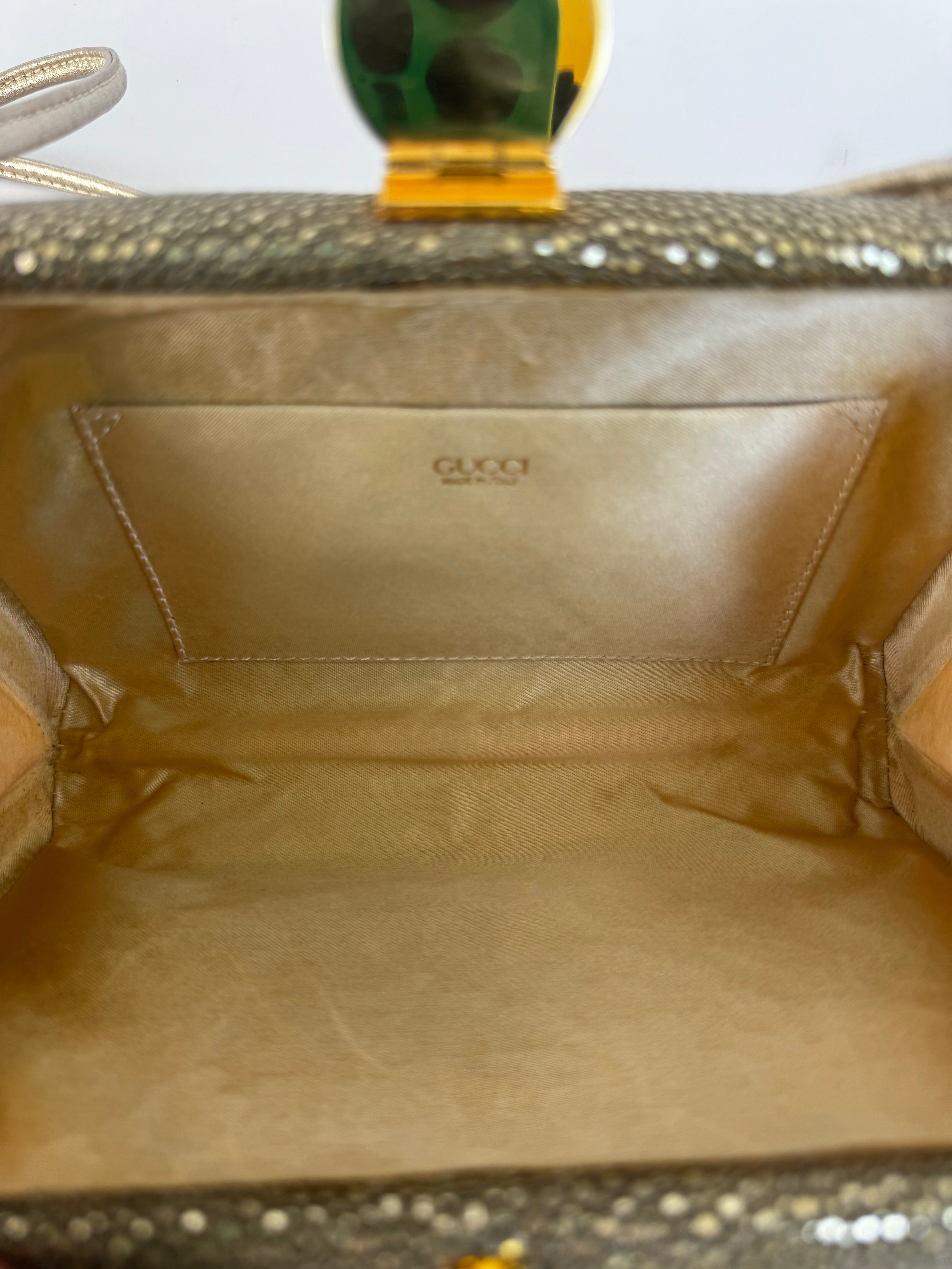 Gucci Vintage Minaudière Clutch Rare