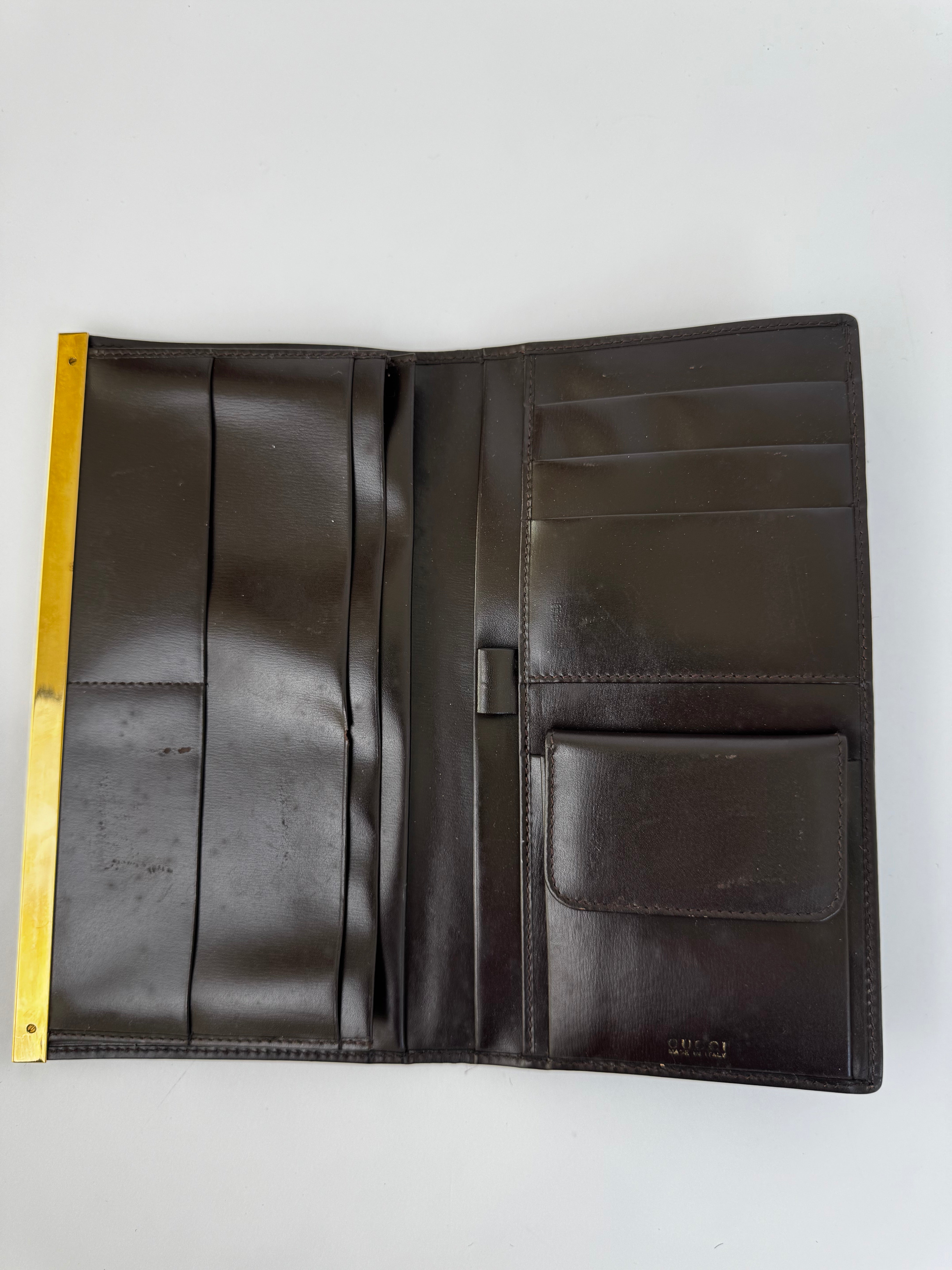 Gucci Tom Ford Brown Pony Hair Wallet
