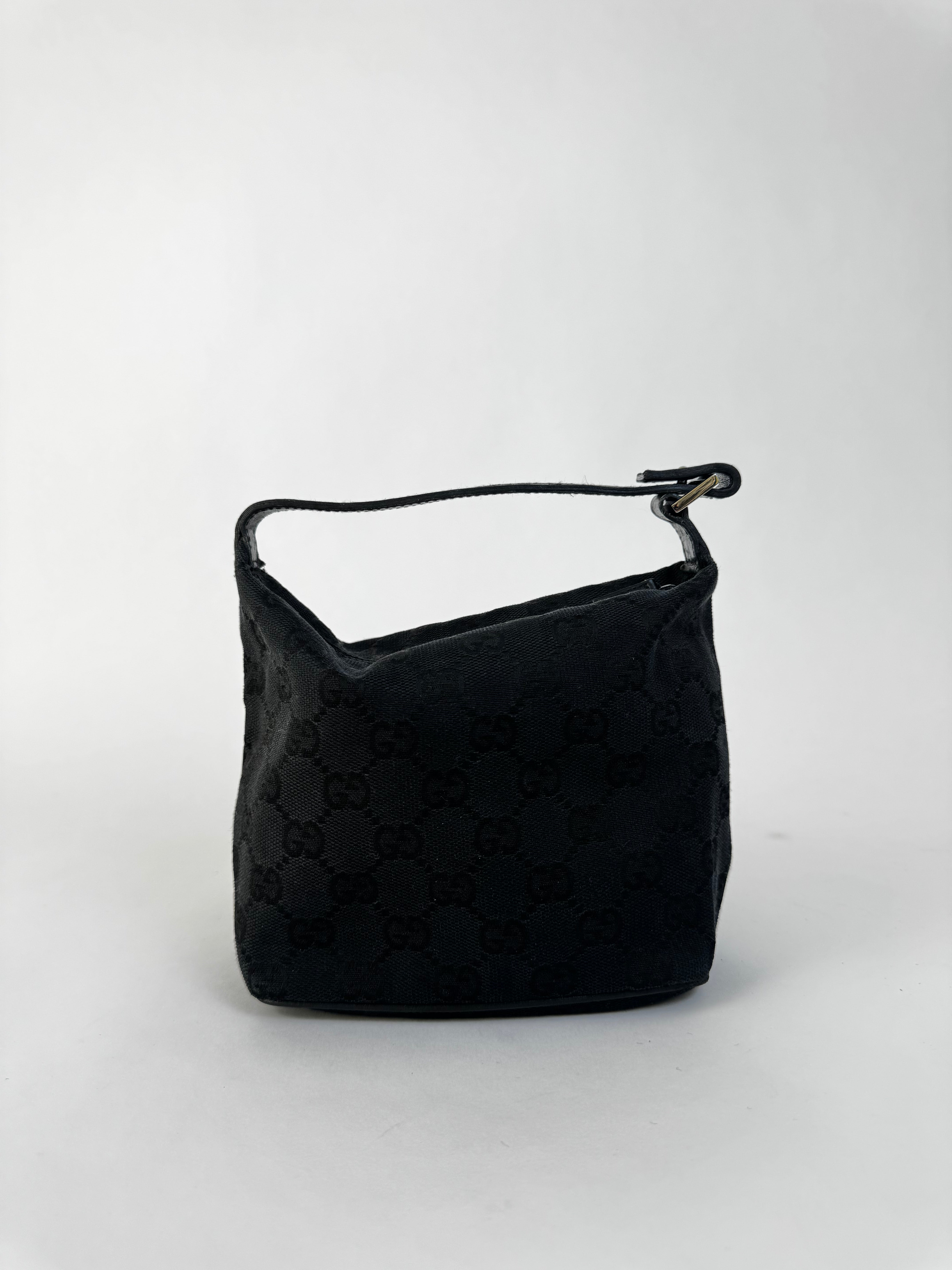 Gucci GG Canvas Black Handbag Small