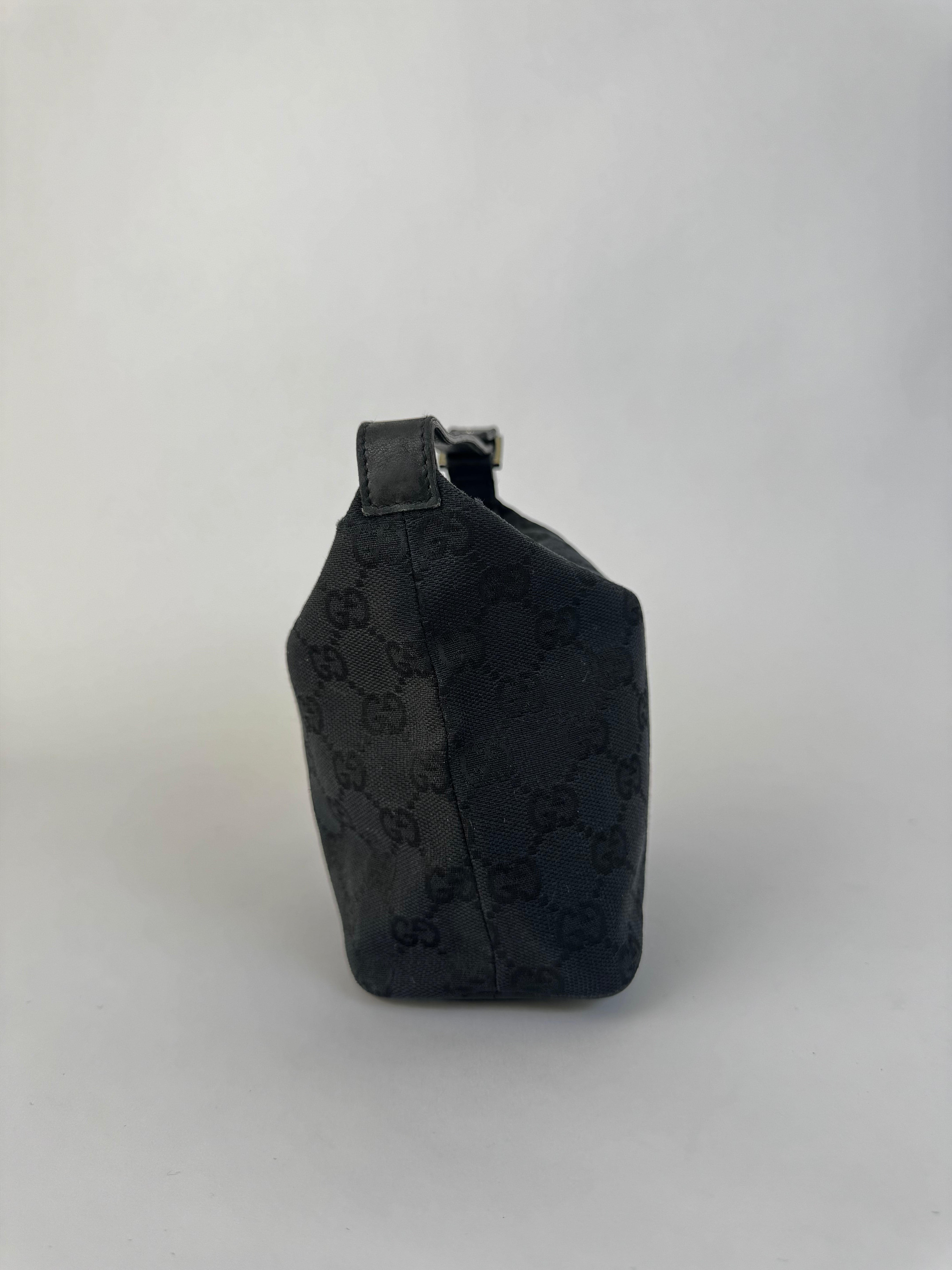 Gucci GG Canvas Black Handbag Small