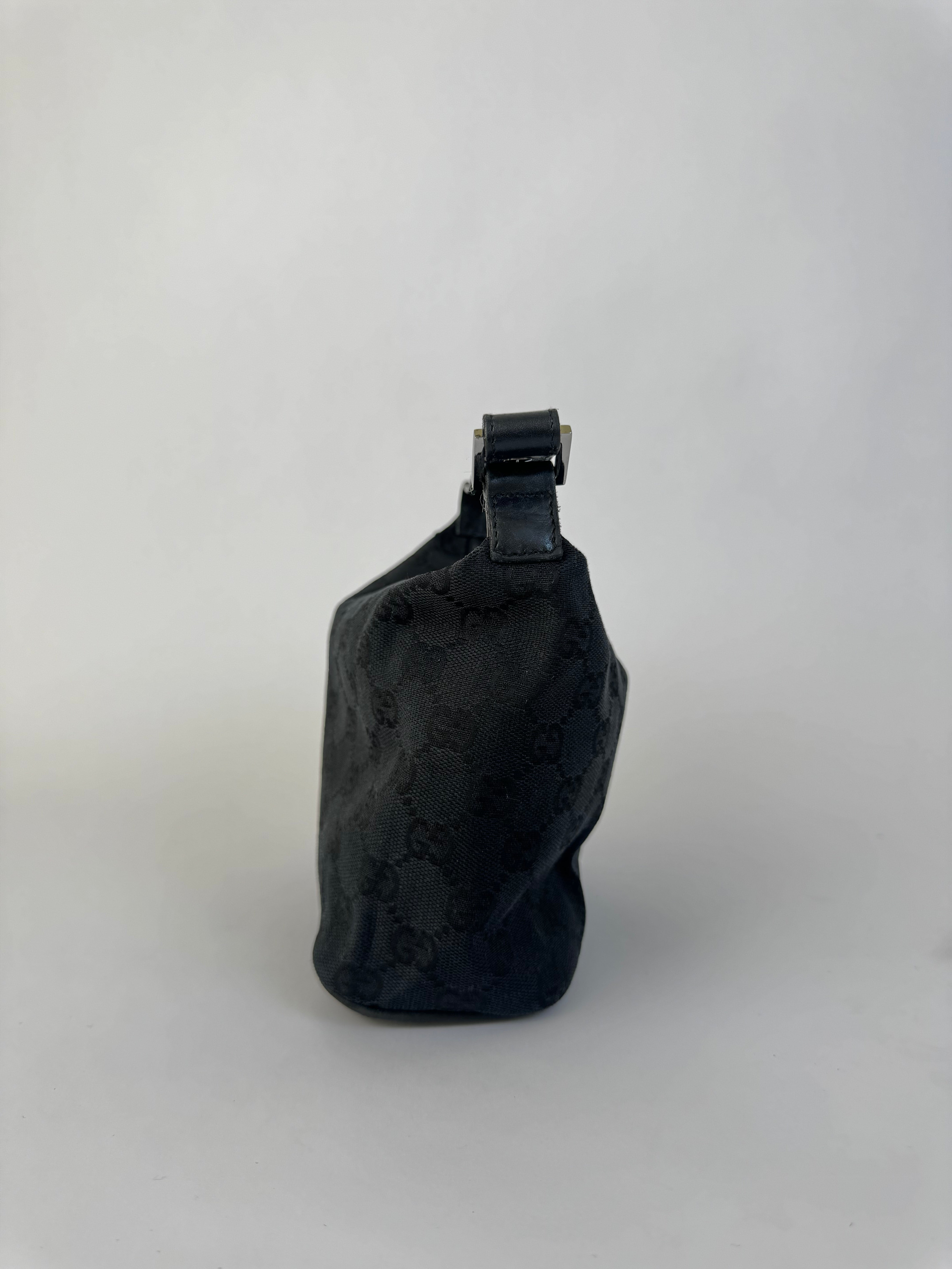 Gucci GG Canvas Black Handbag Small