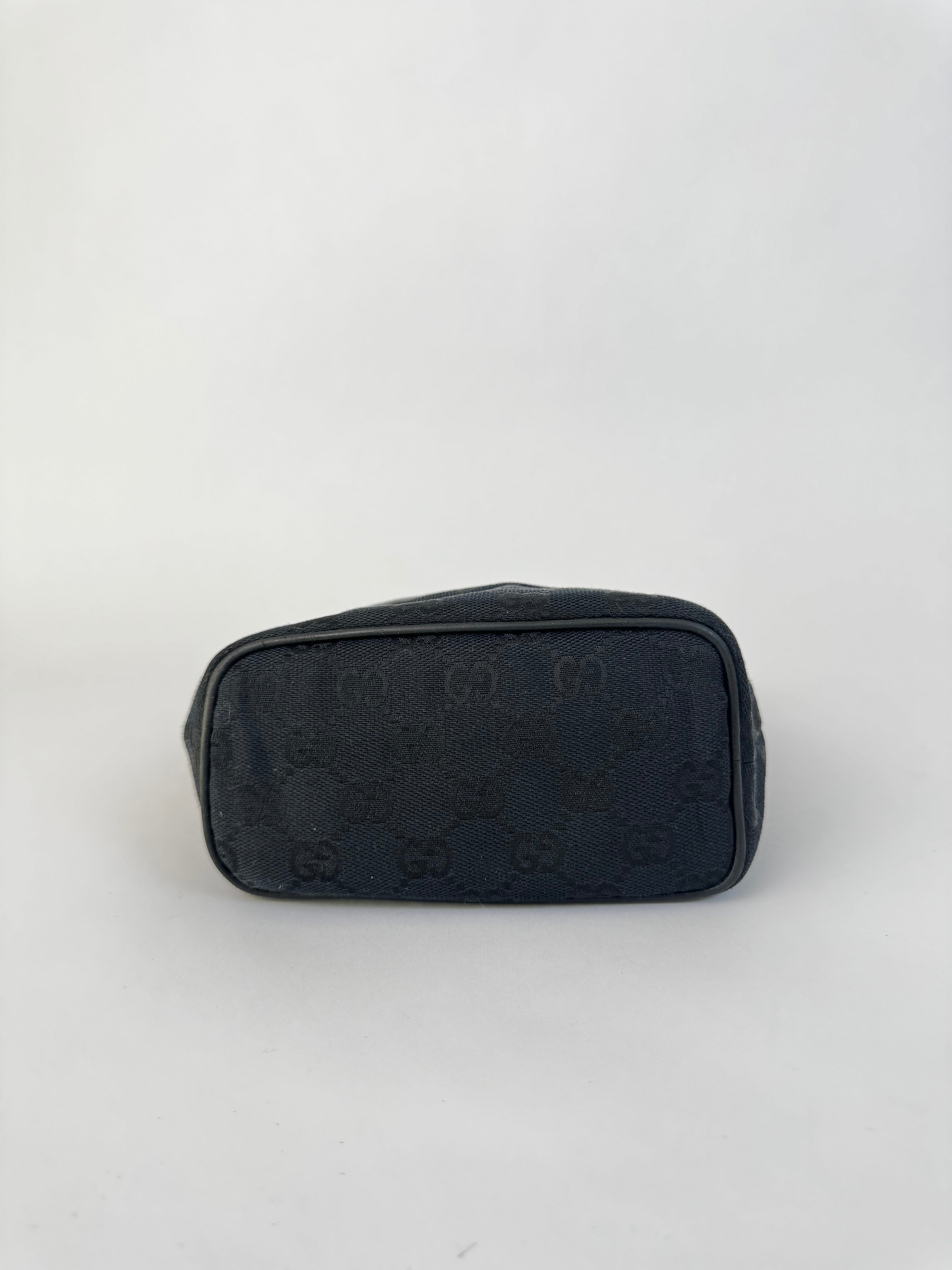 Gucci GG Canvas Black Handbag Small