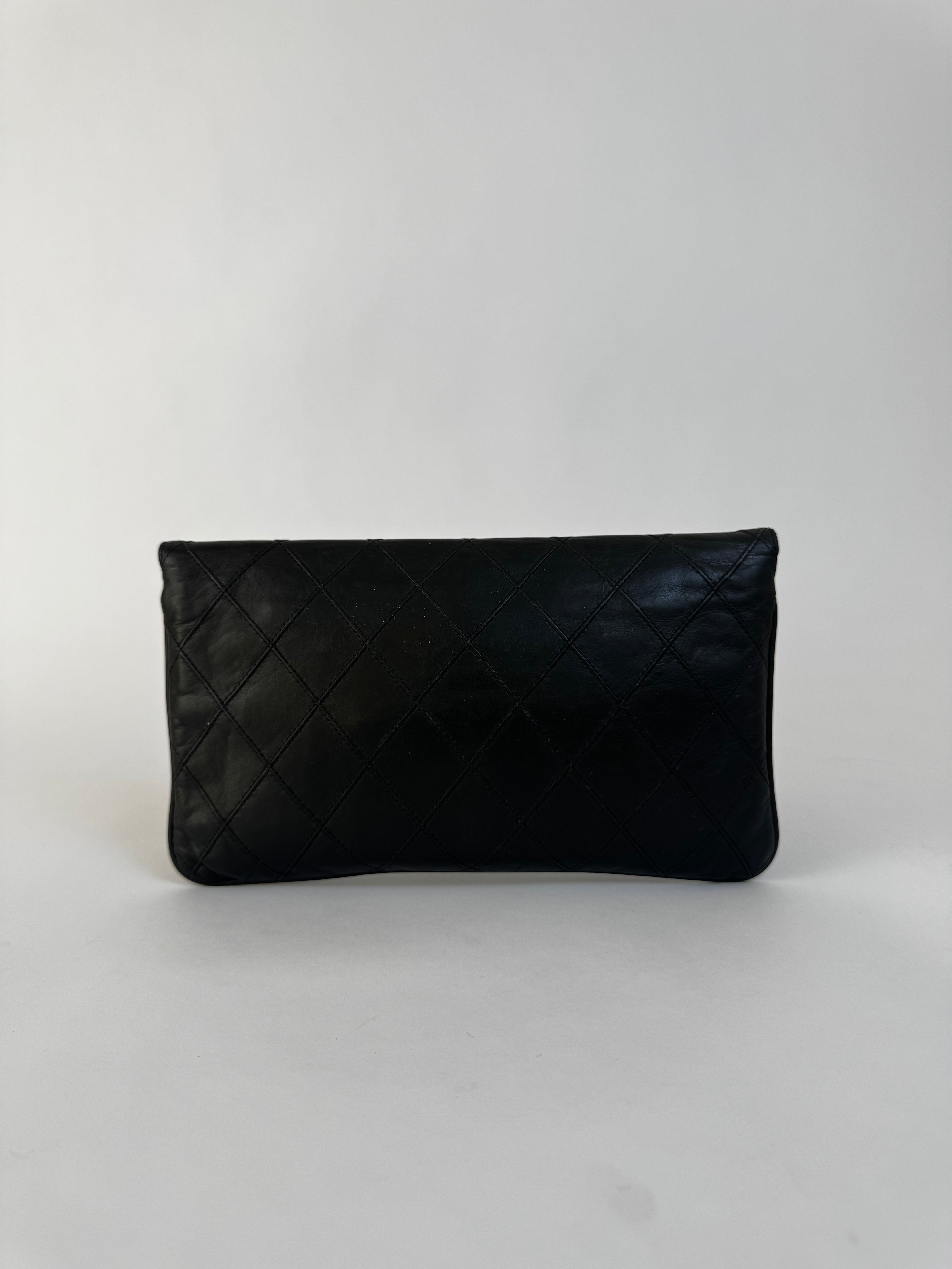 Chanel Jumbo CC Vintage Clutch