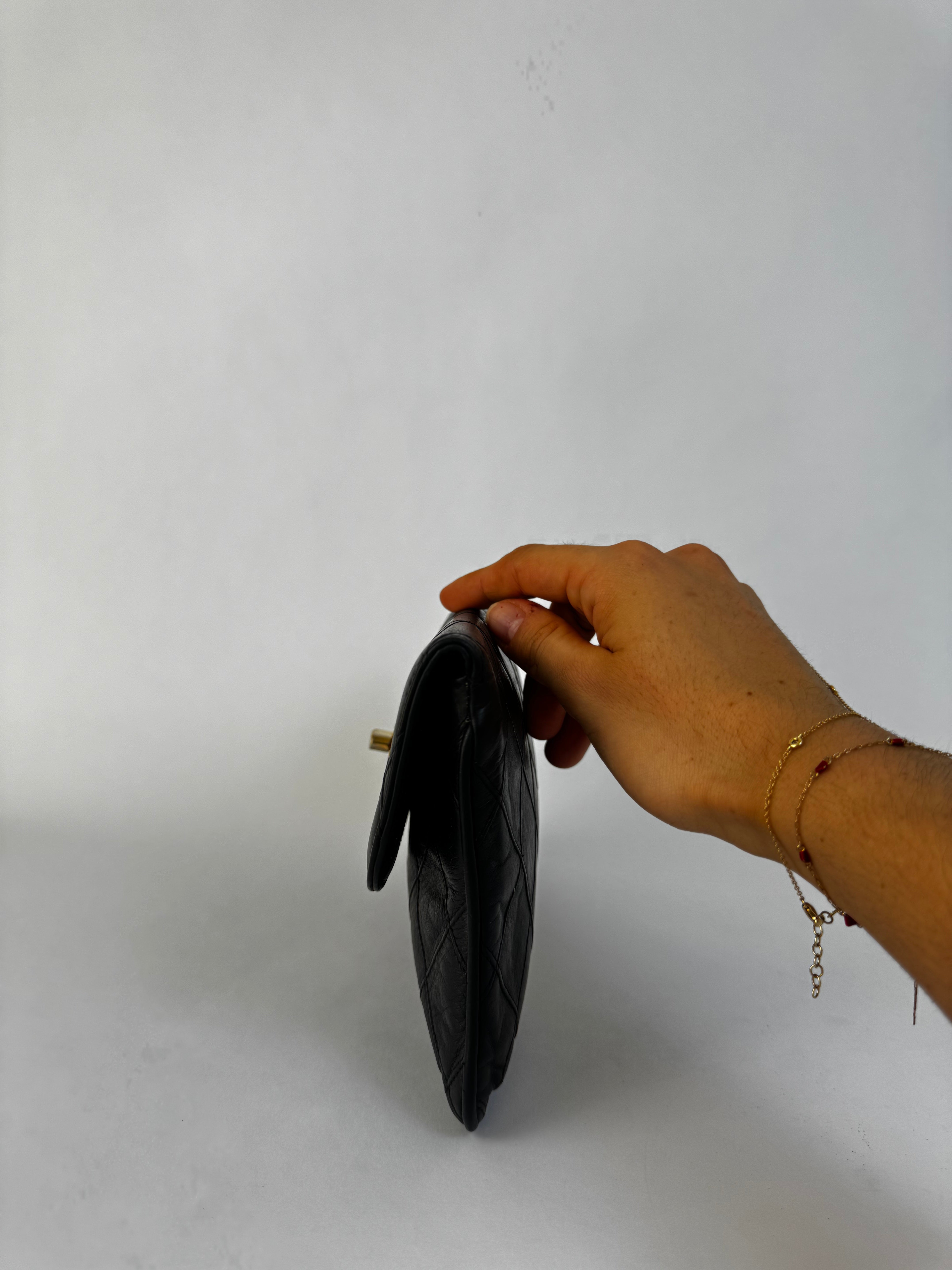 Chanel Jumbo CC Vintage Clutch