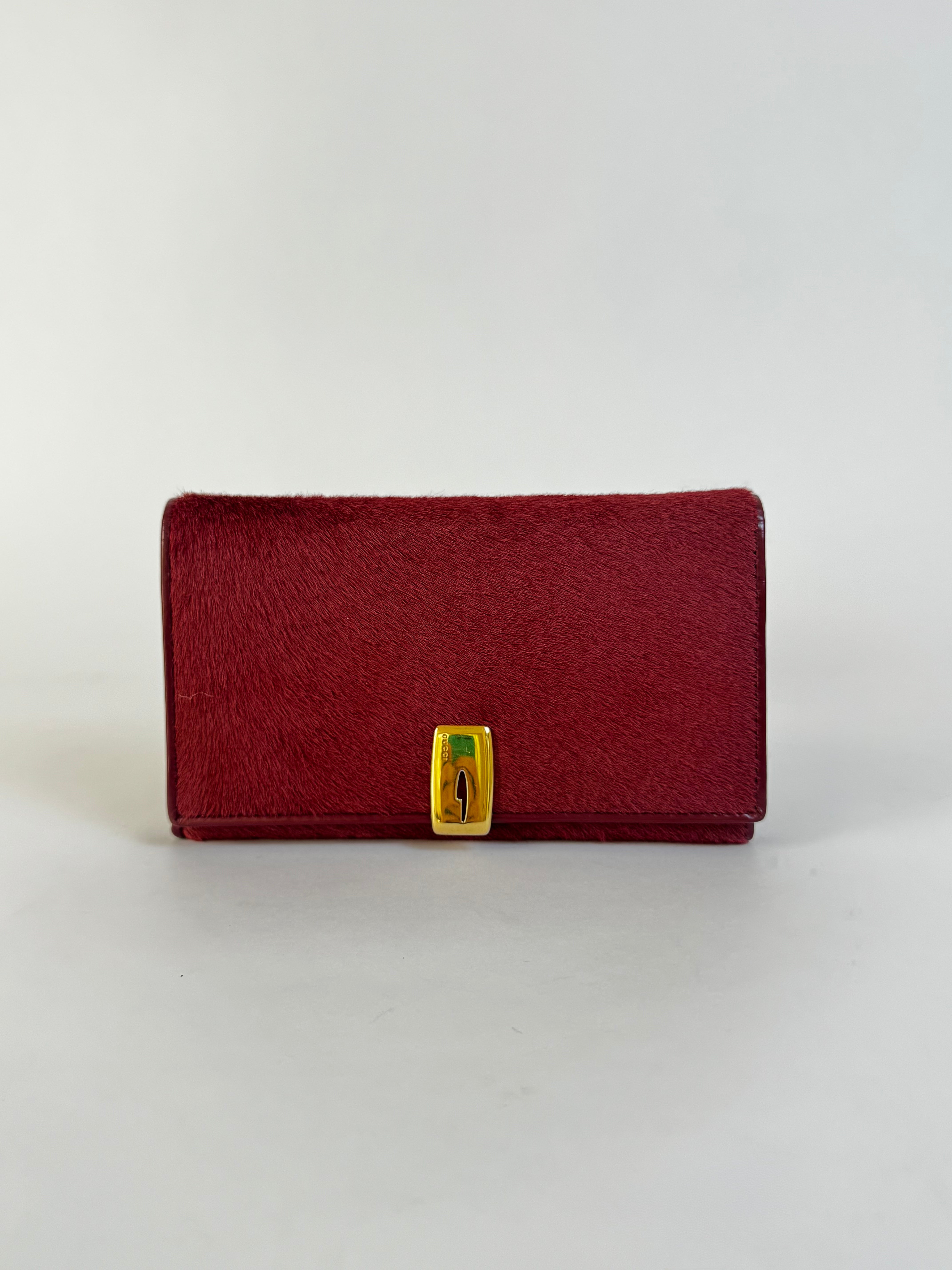 Gucci Tom Ford Pony Hair Wallet
