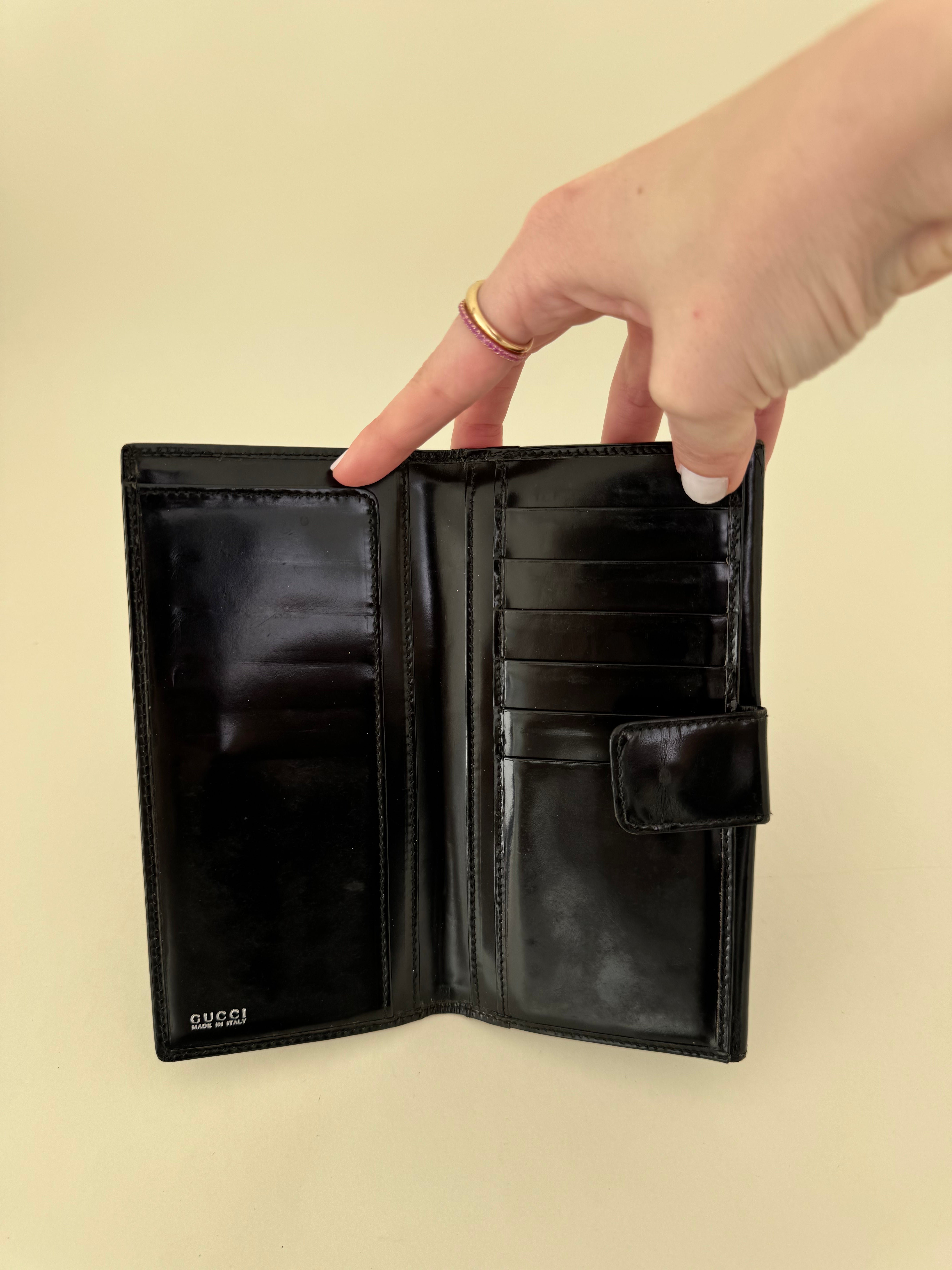 Gucci Tom Ford Horsebit Wallet Black