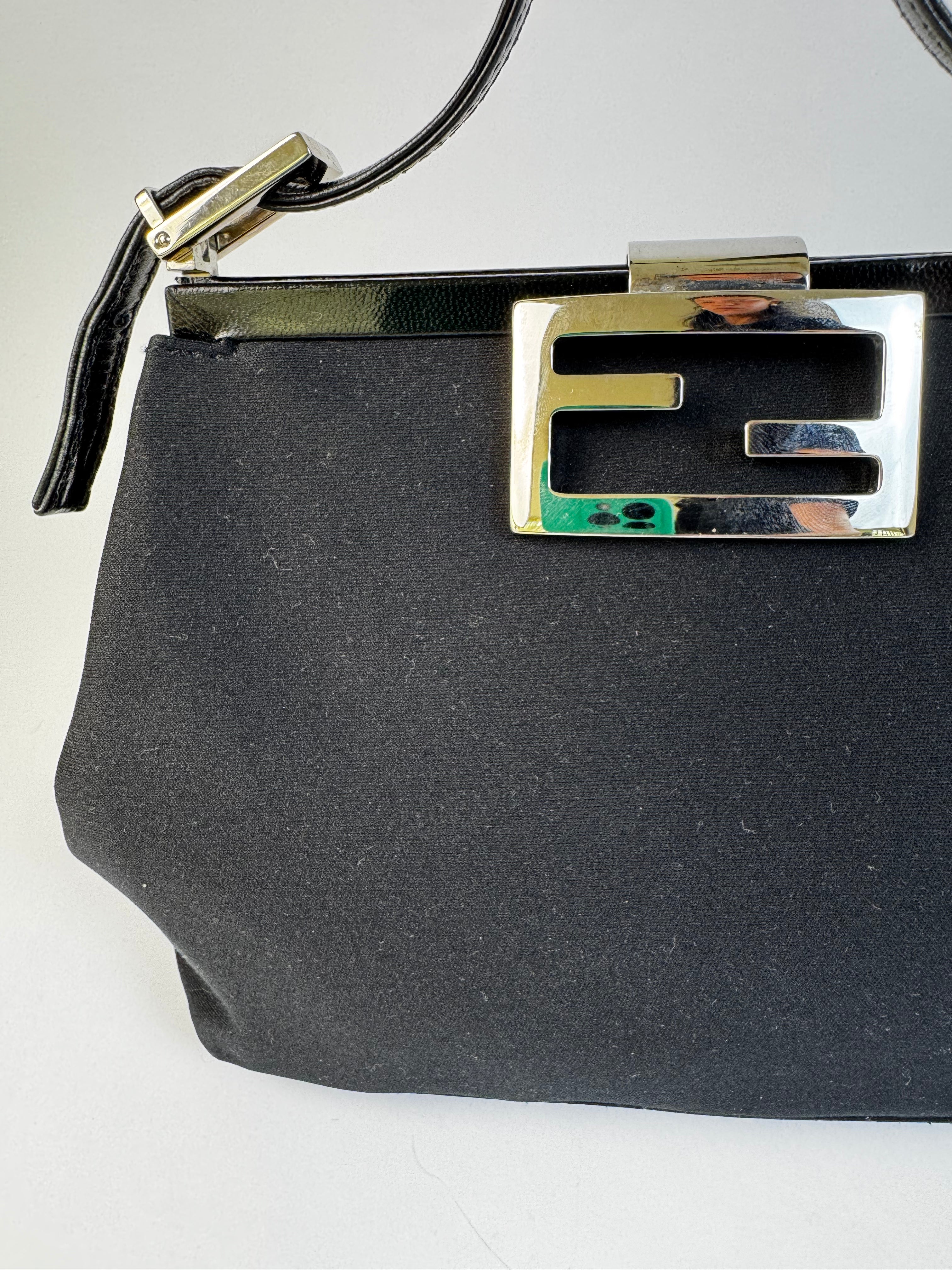 Fendi Vintage Black Shoulder Bag