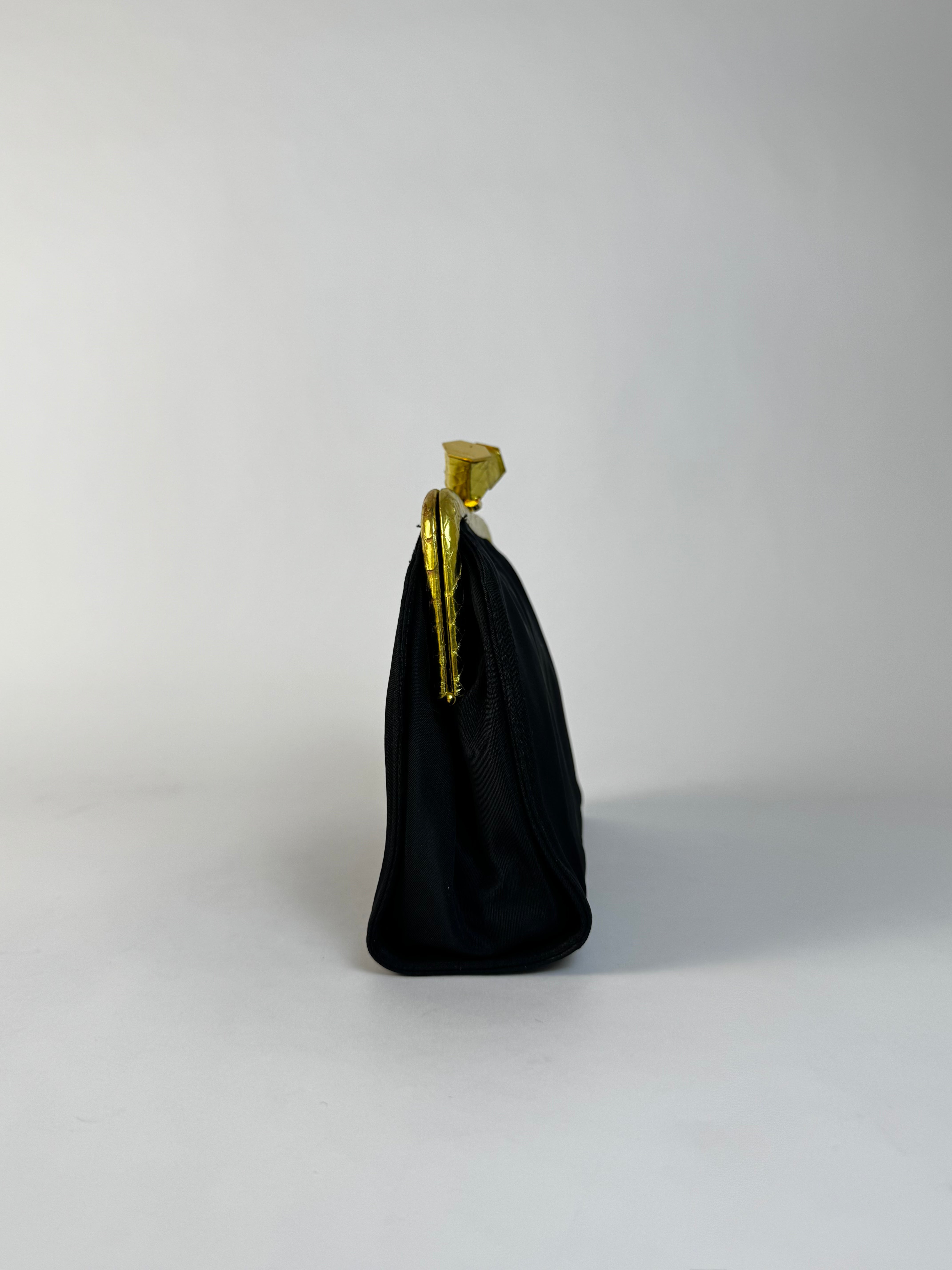 Prada Vintage Frame Clutch Rare