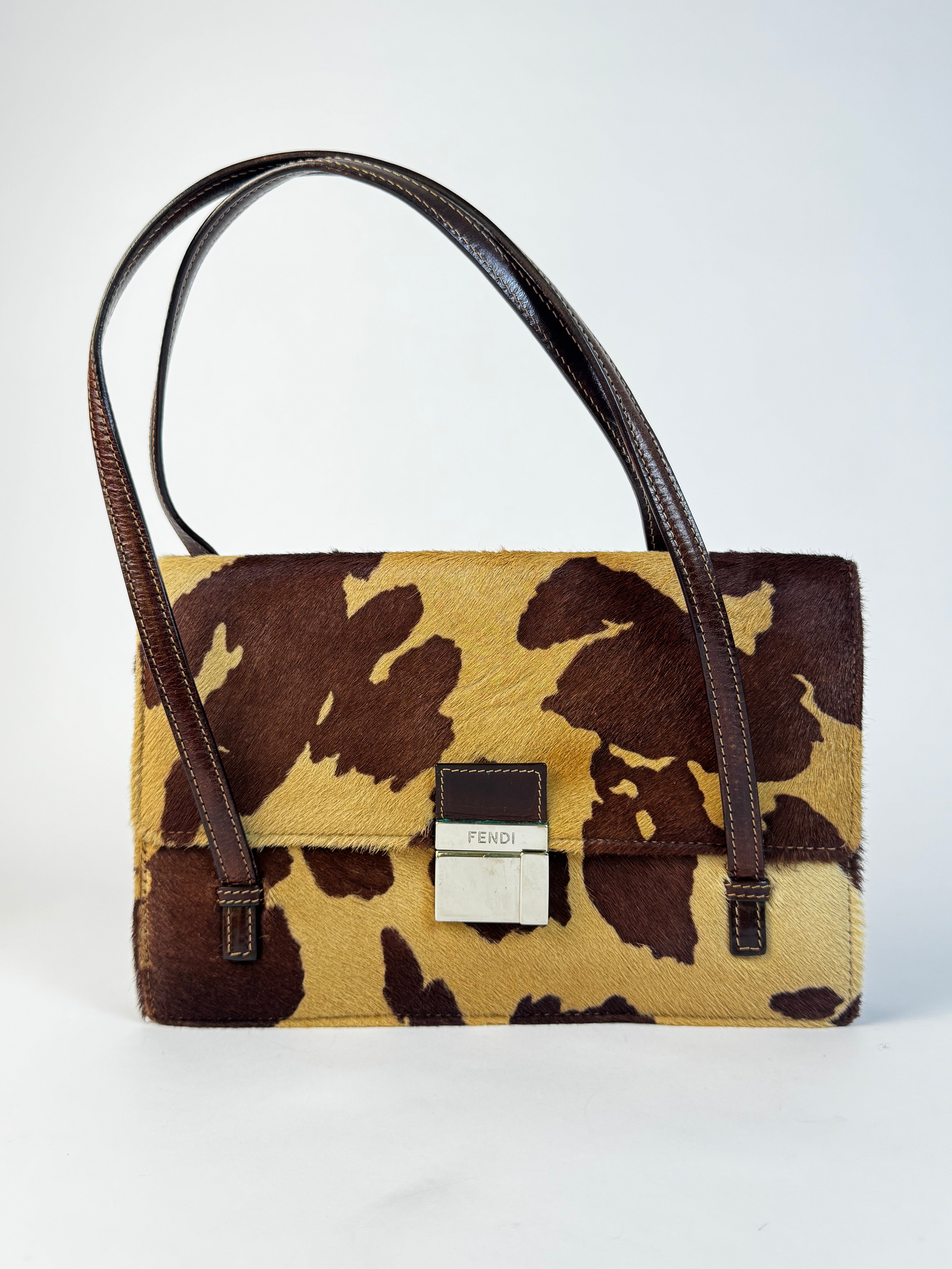 Fendi Vintage Pony Hair Handbag