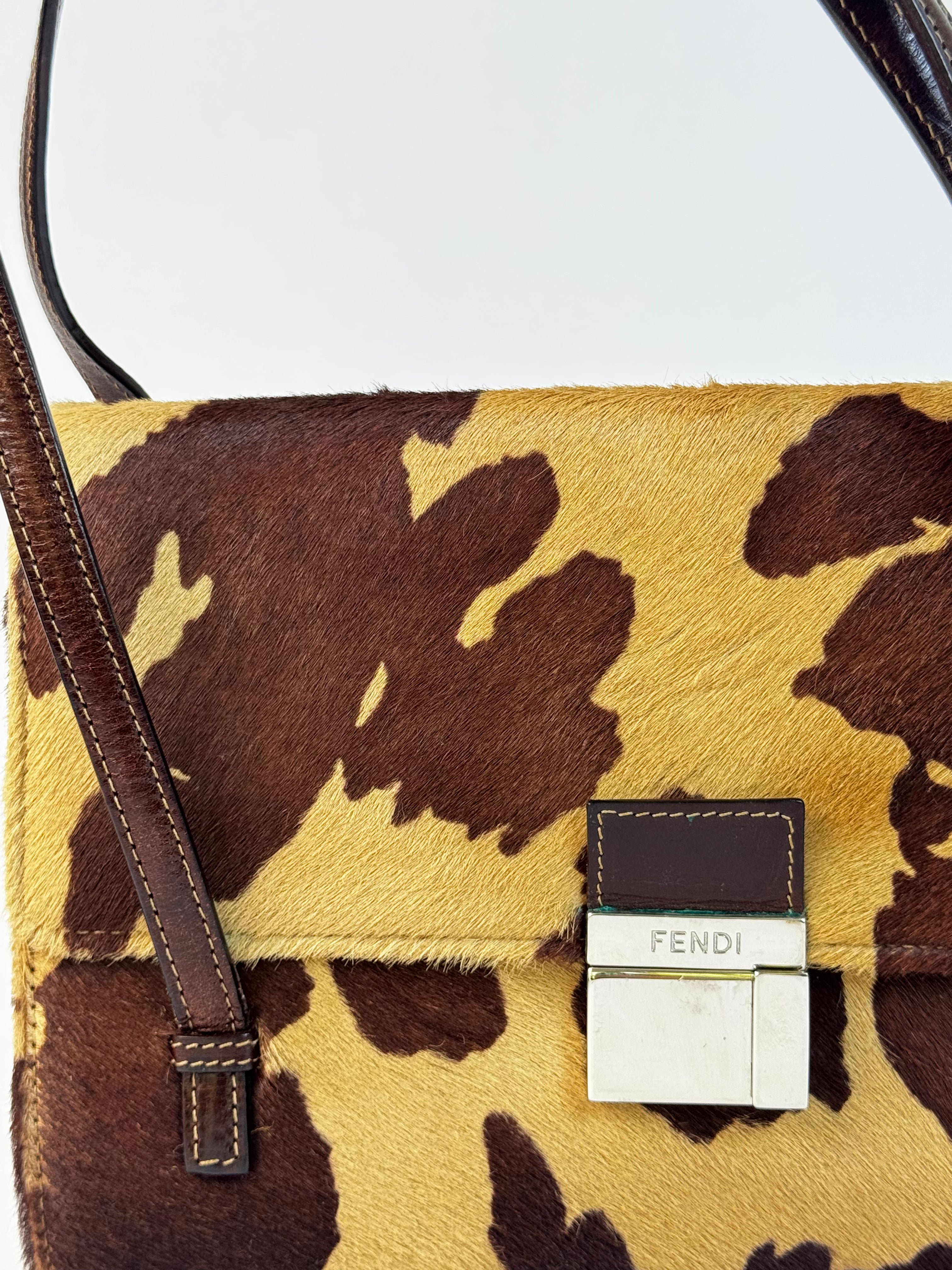 Fendi Vintage Pony Hair Handbag