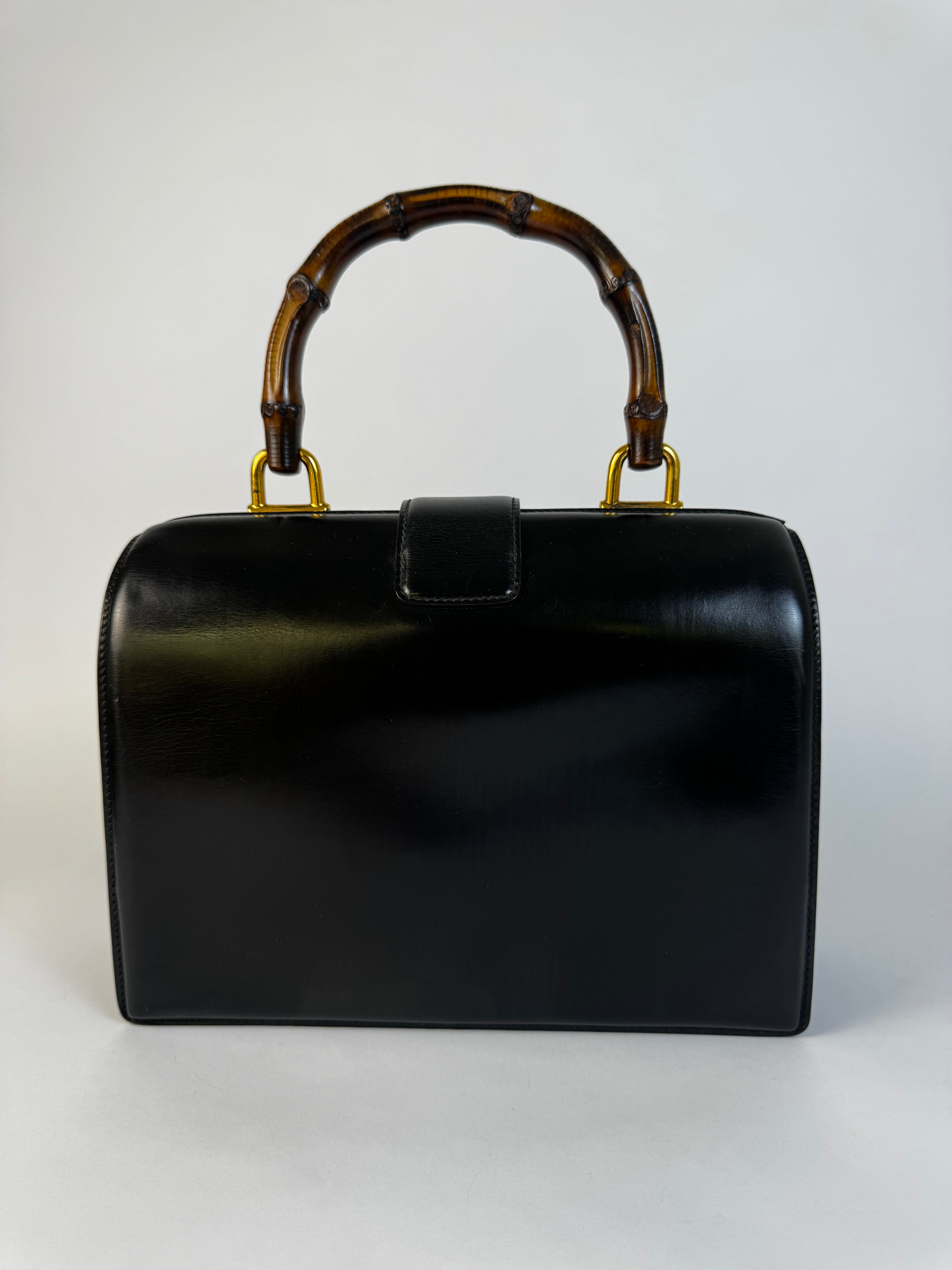 Gucci Vintage Bamboo Top Handle Bag