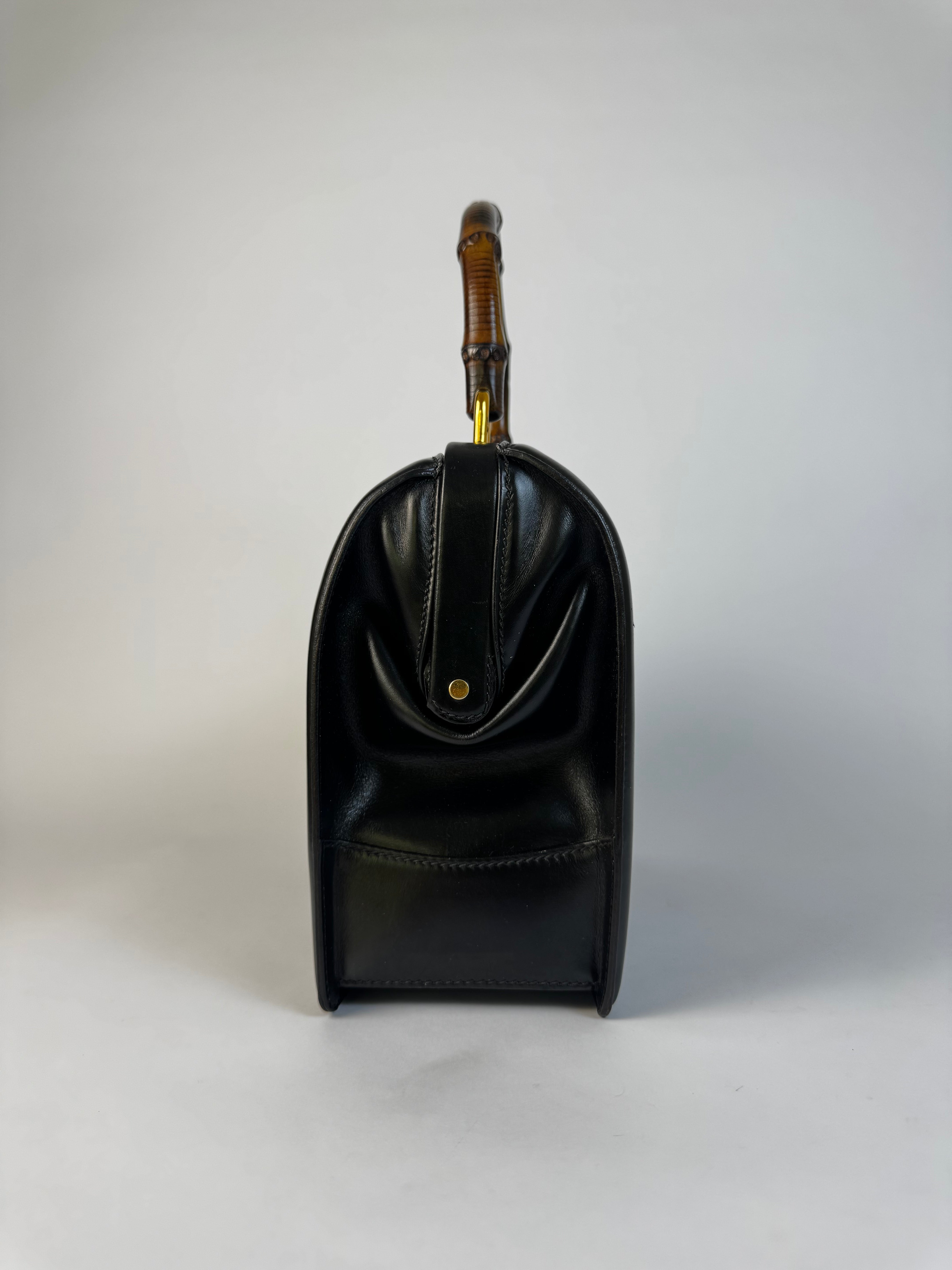 Gucci Vintage Bamboo Top Handle Bag