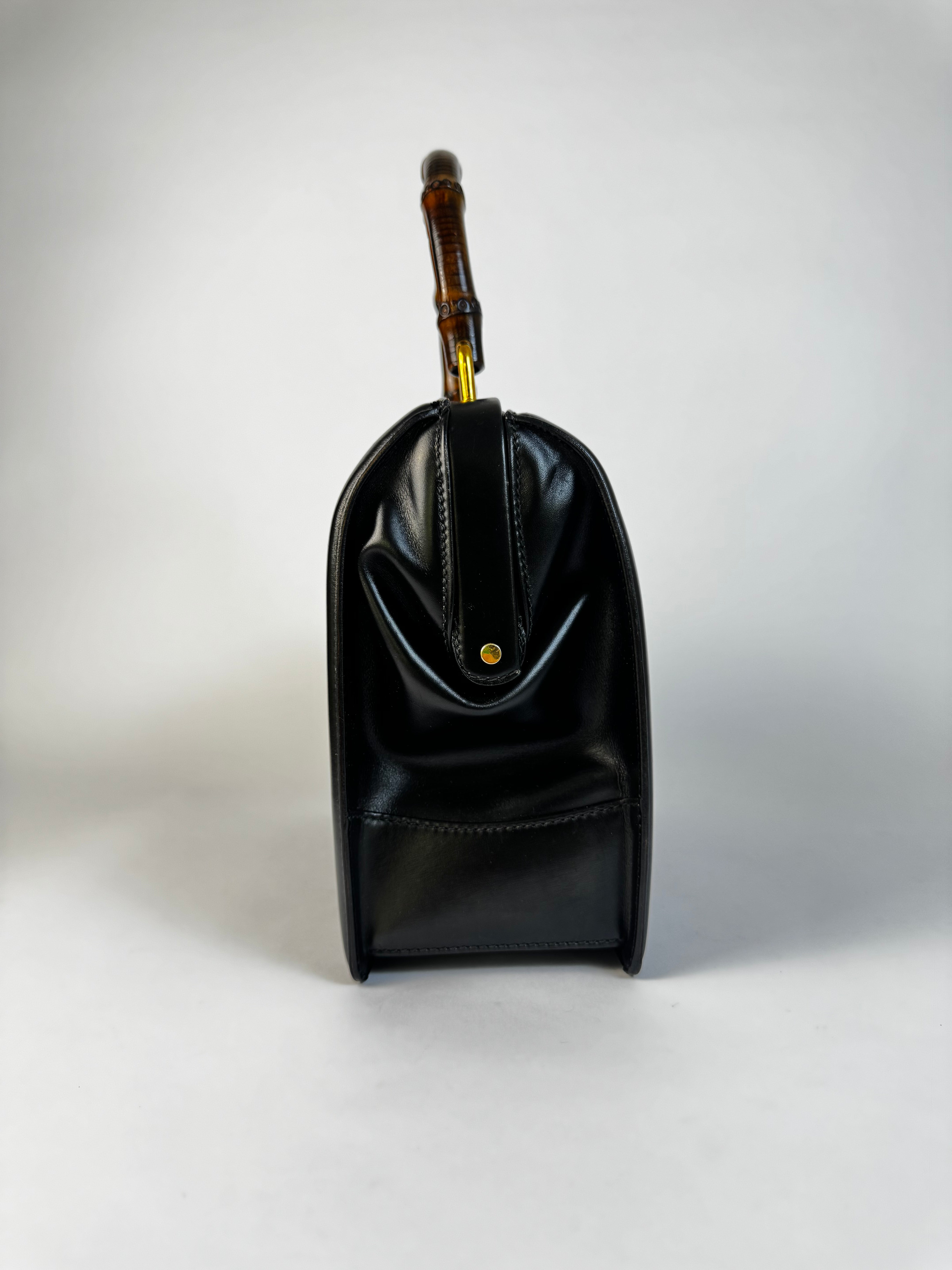 Gucci Vintage Bamboo Top Handle Bag