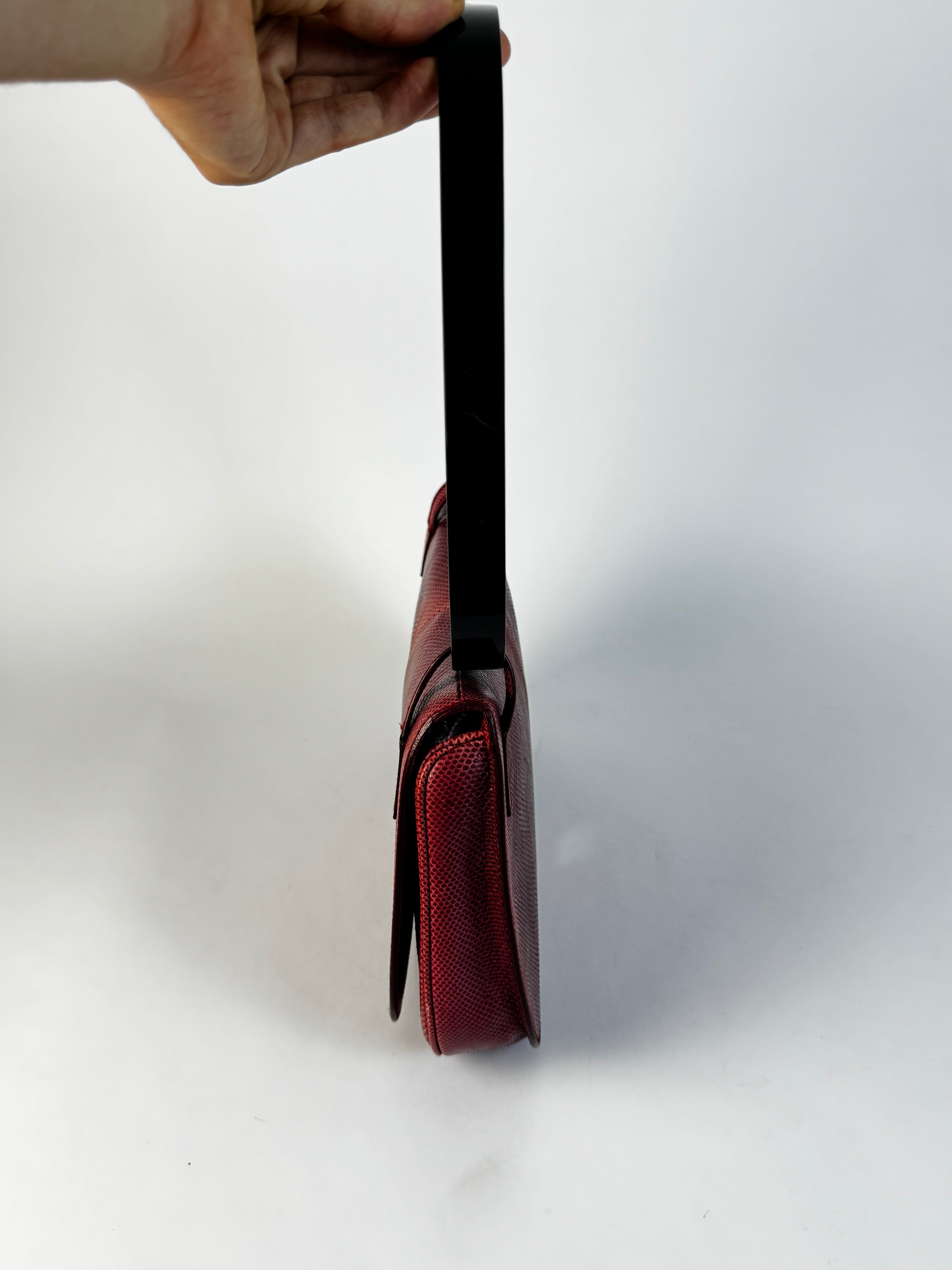 Gucci Vintage Python Shoulder Bag